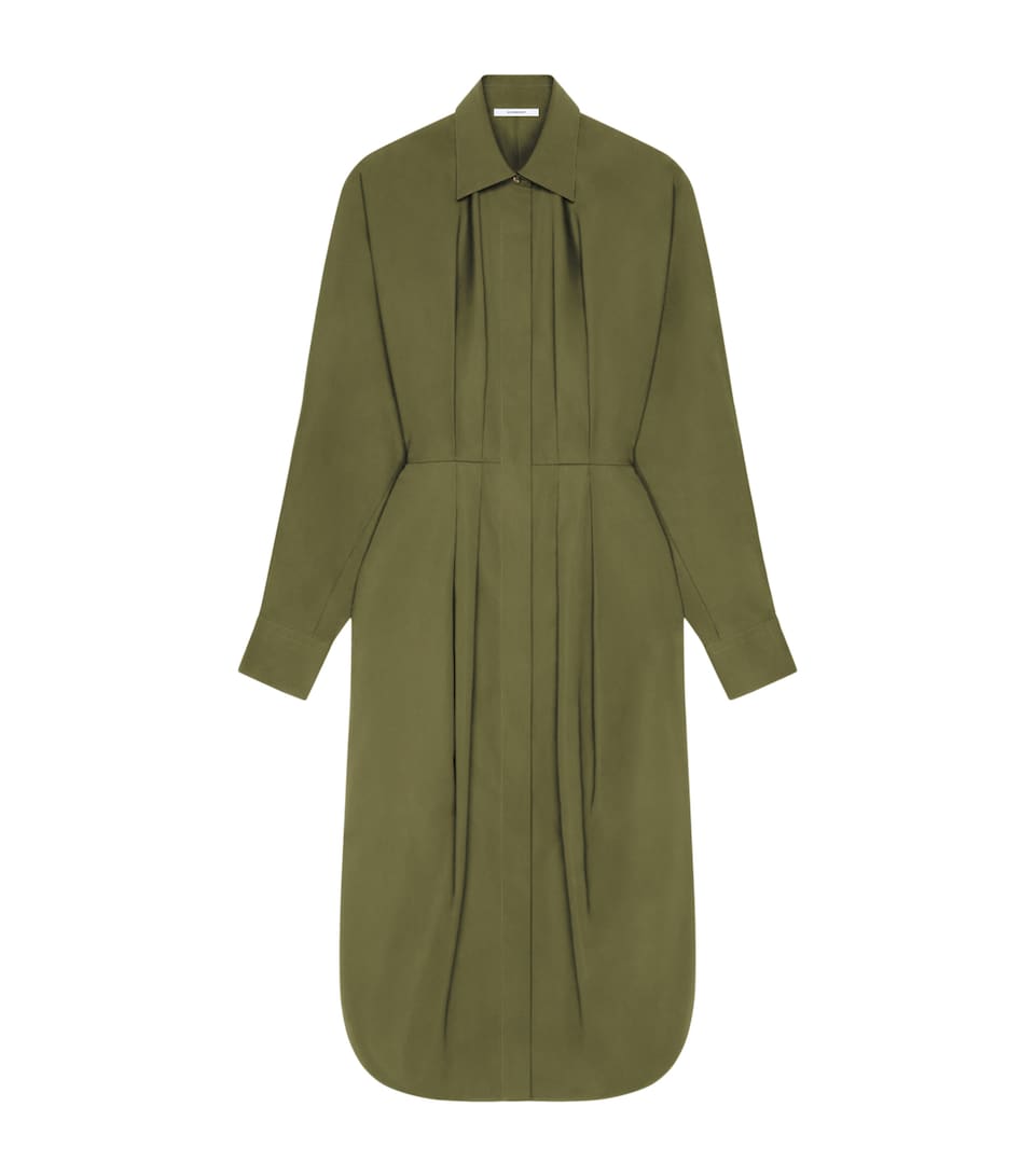 Poplin Cocoon Shirt Dress