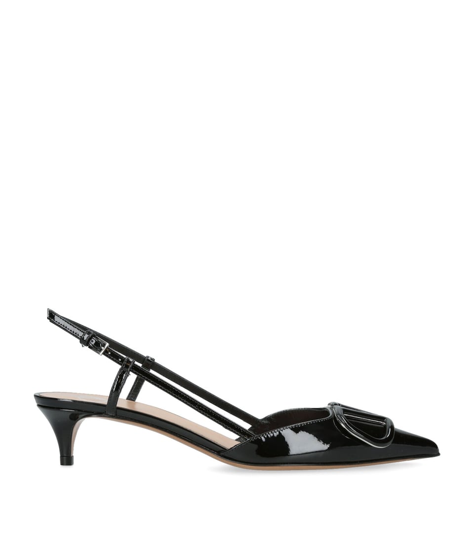 Slingback Logo Heels 40