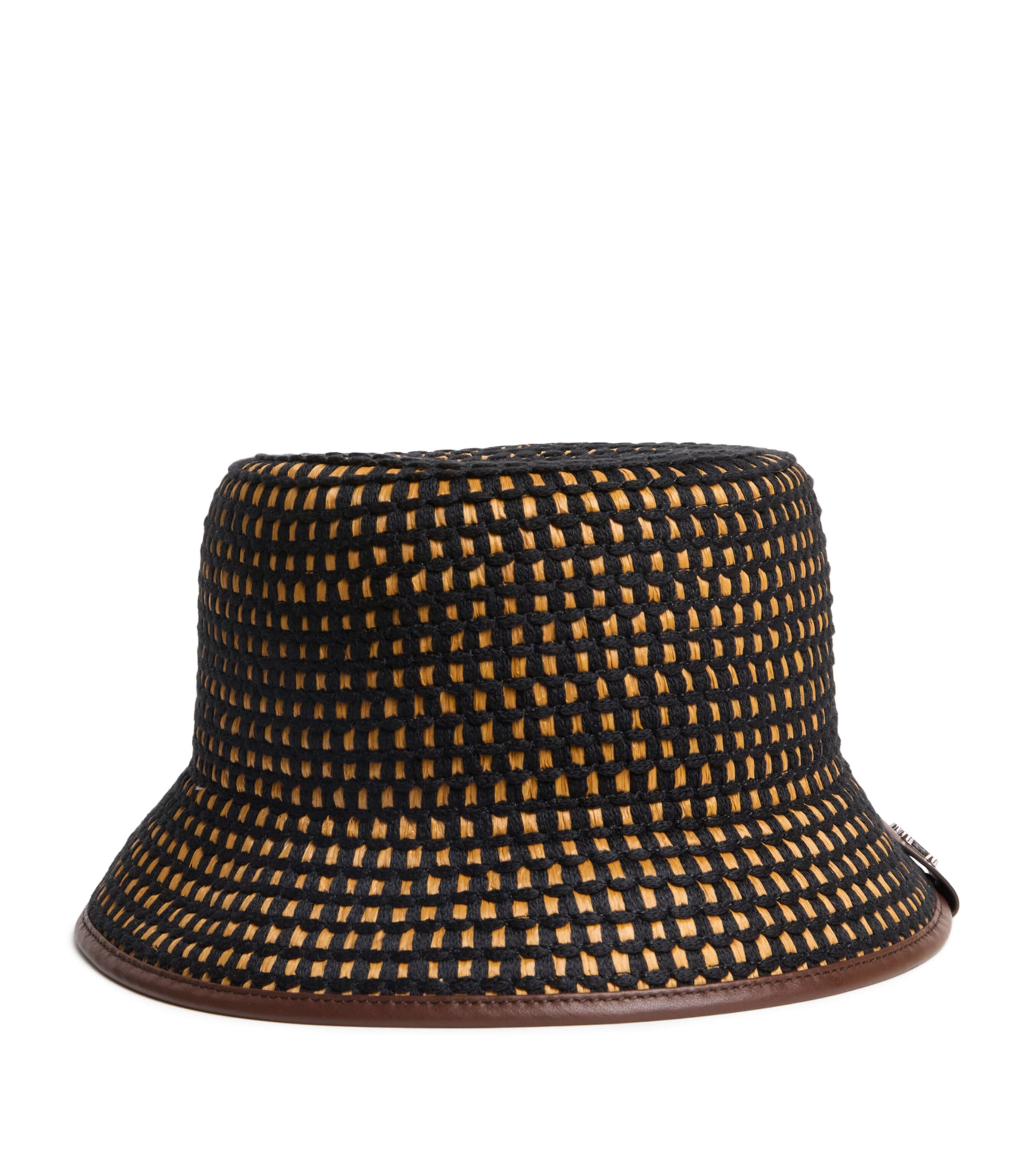 ハット ROGER VIVIER Viv' Skate Bucket Hat Viv' Skate Bucket Hat in denim Blue Woman