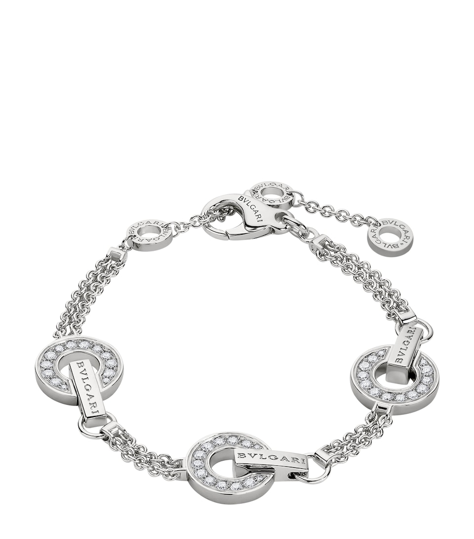 White Gold and Diamond BVLGARI BVLGARI Bracelet