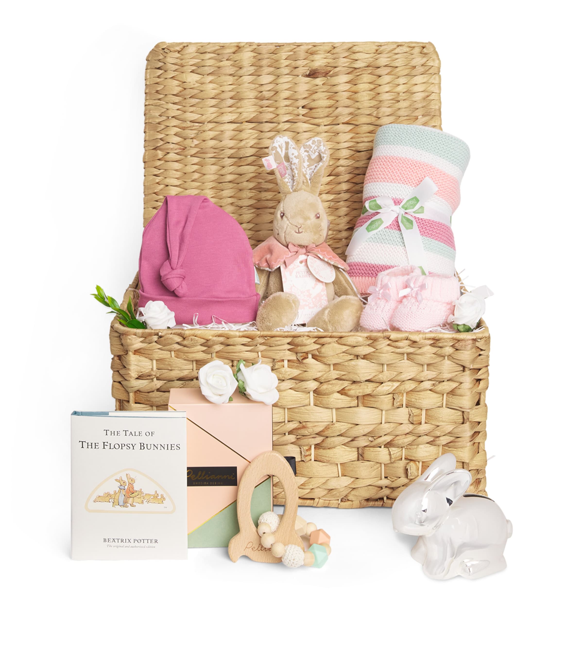 Bumbles & Boo Flopsy Bunny New Baby Hamper Sig Flopsy Bunny