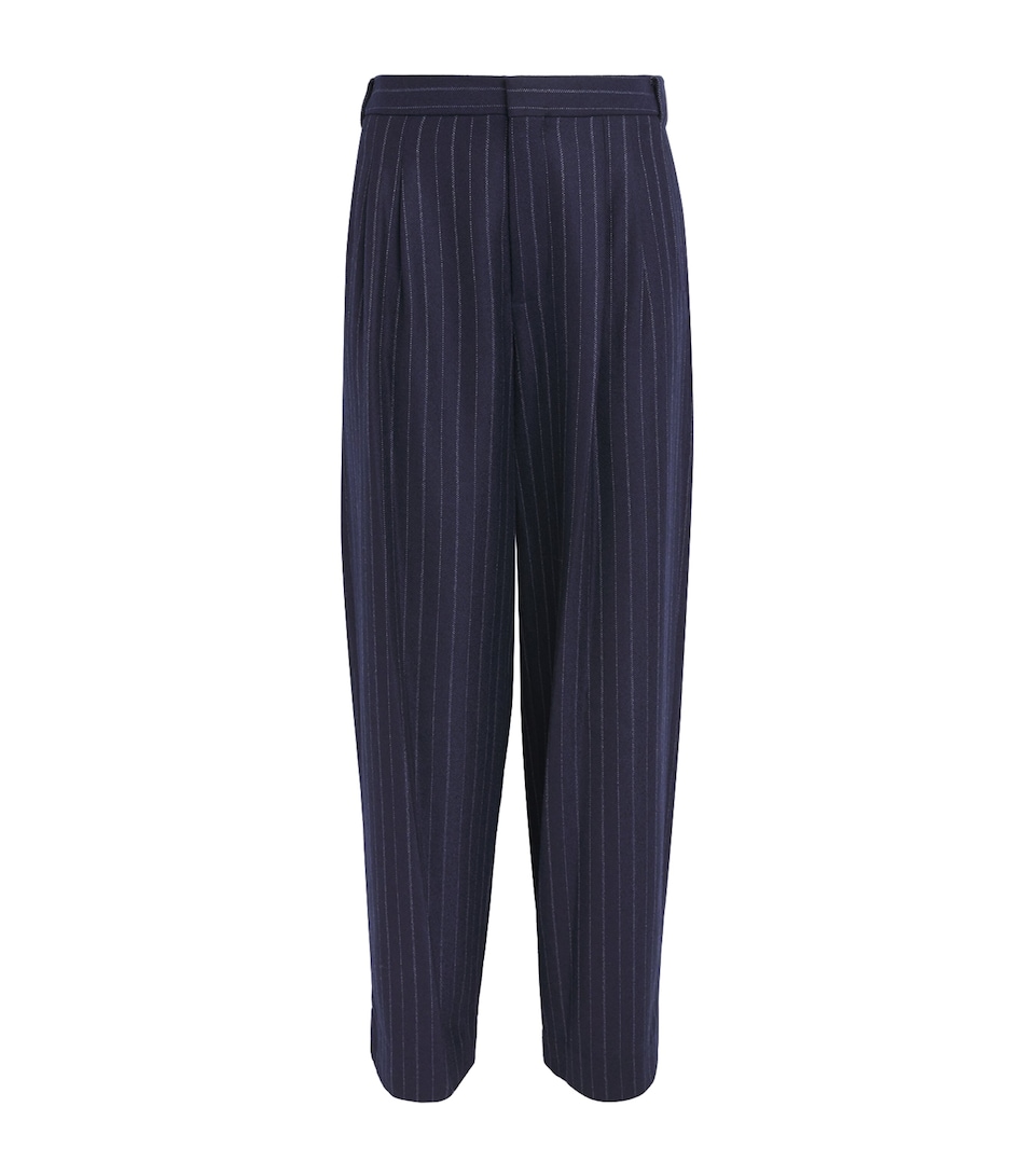 Rag & Bone Womens Wool-Blend Lawrence Trousers Nvymt