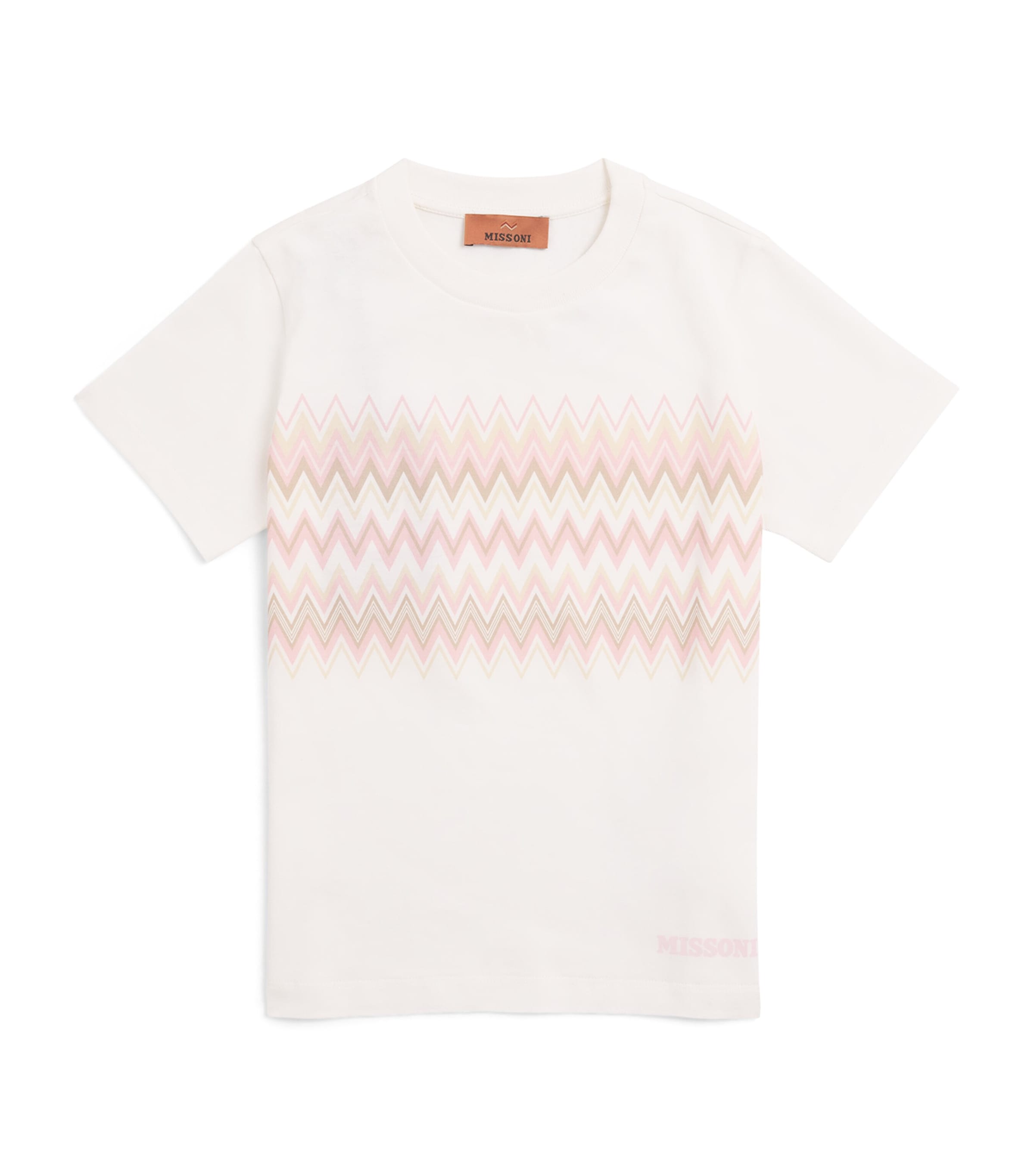 Missoni Kids Zigzag T-Shirt (4-14 Years) Ivory