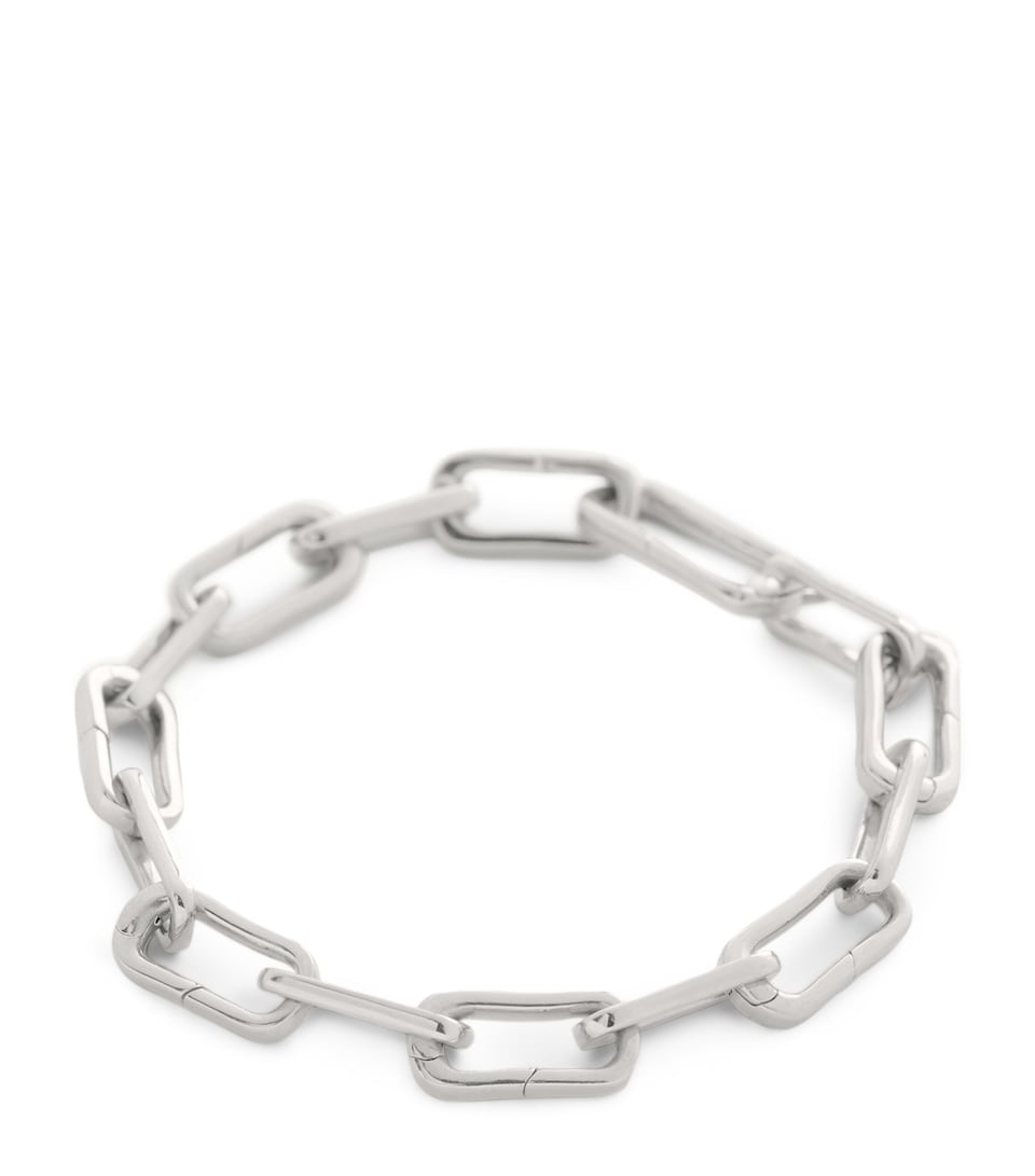 Monica Vinader Sterling Silver Alta Charm Bracelet Sterling Silver