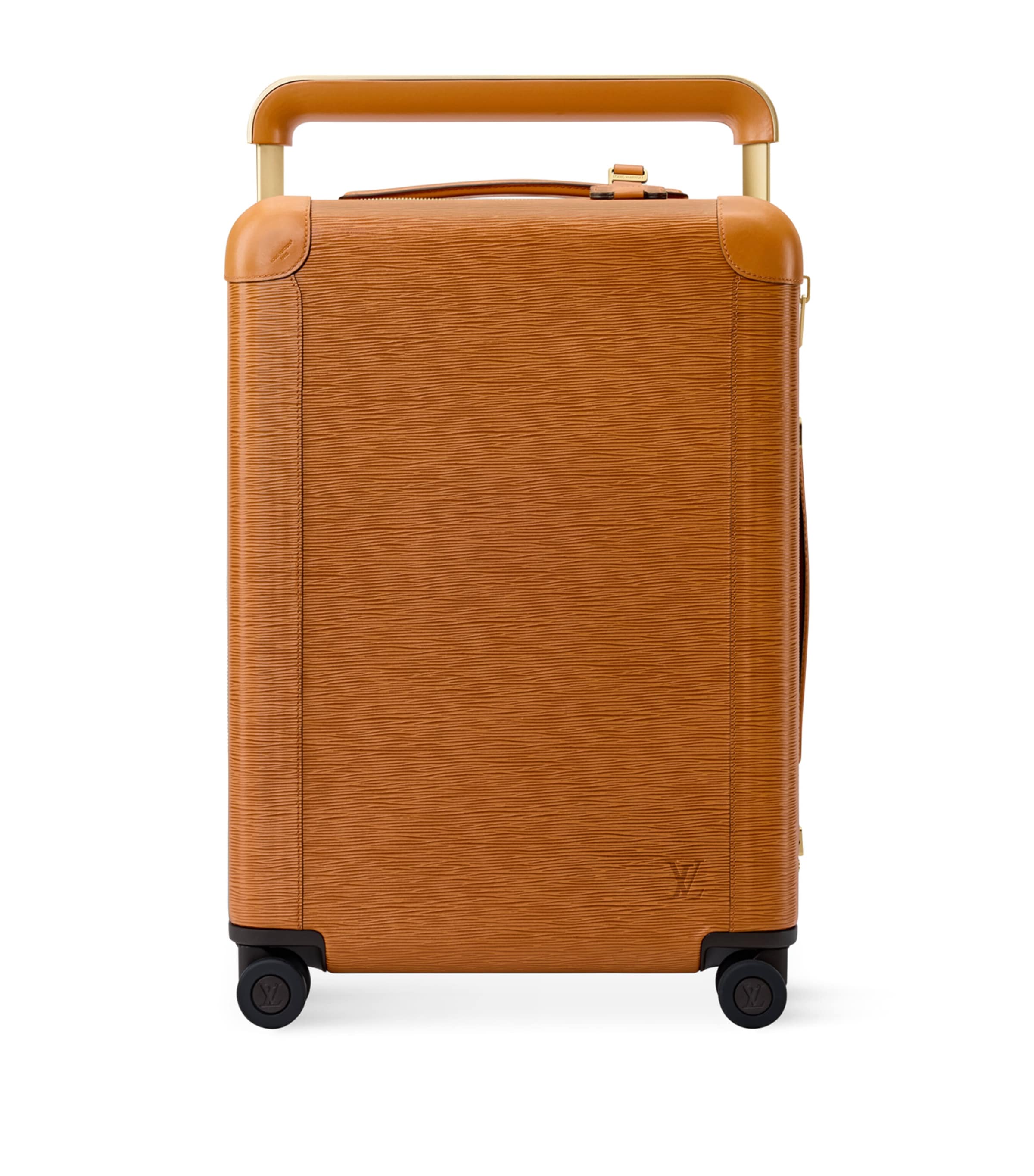 LOUIS VUITTON Leather Horizon 55 Cabin Suitcase Tan