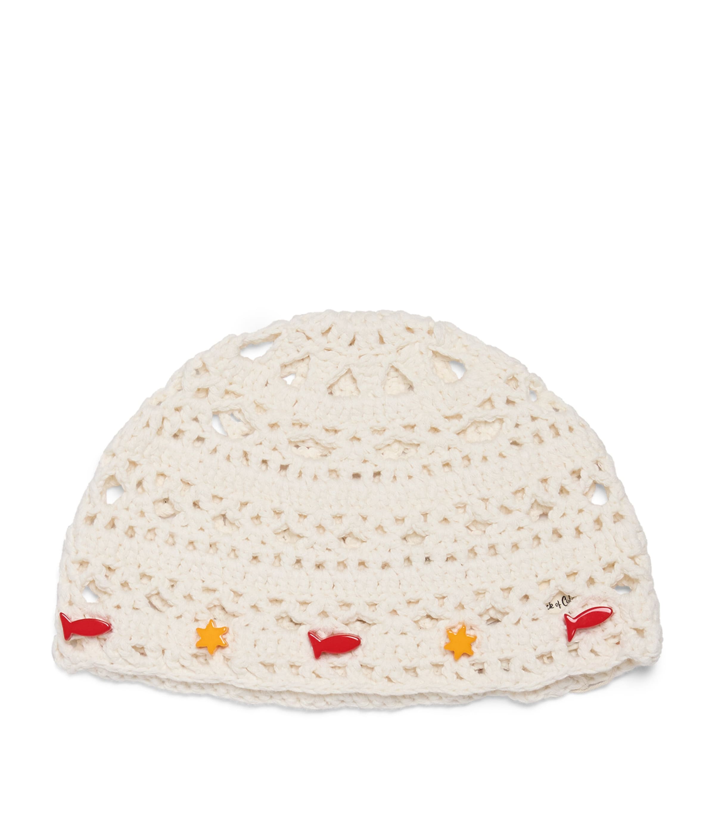 Lack Of Color Cotton Crochet Sunwave Beanie Sunwave