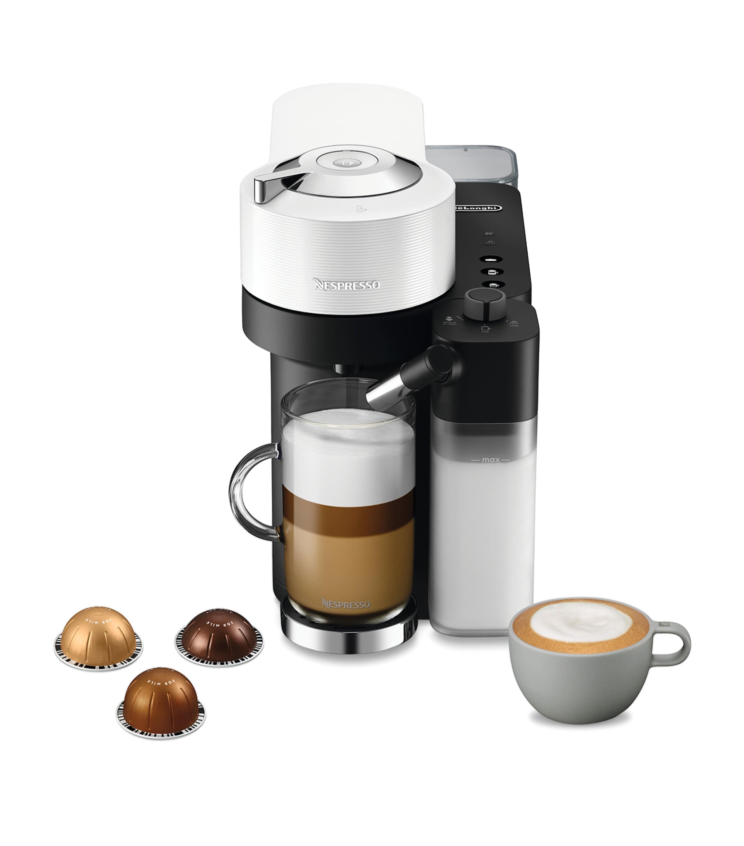 Nespresso Vertuo Lattissima Coffee Machine White/black