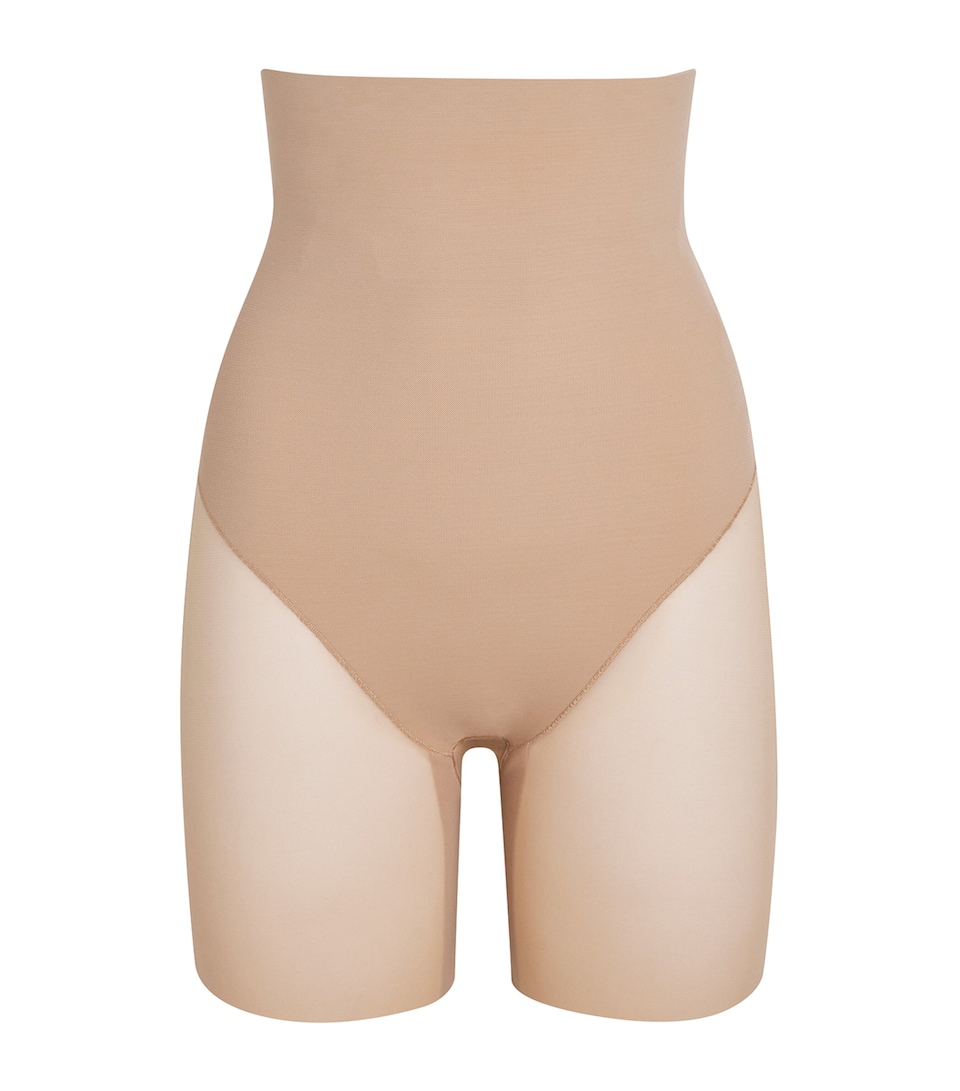 Skims Womens Core Sculpt High-Waist Shorts Clay
