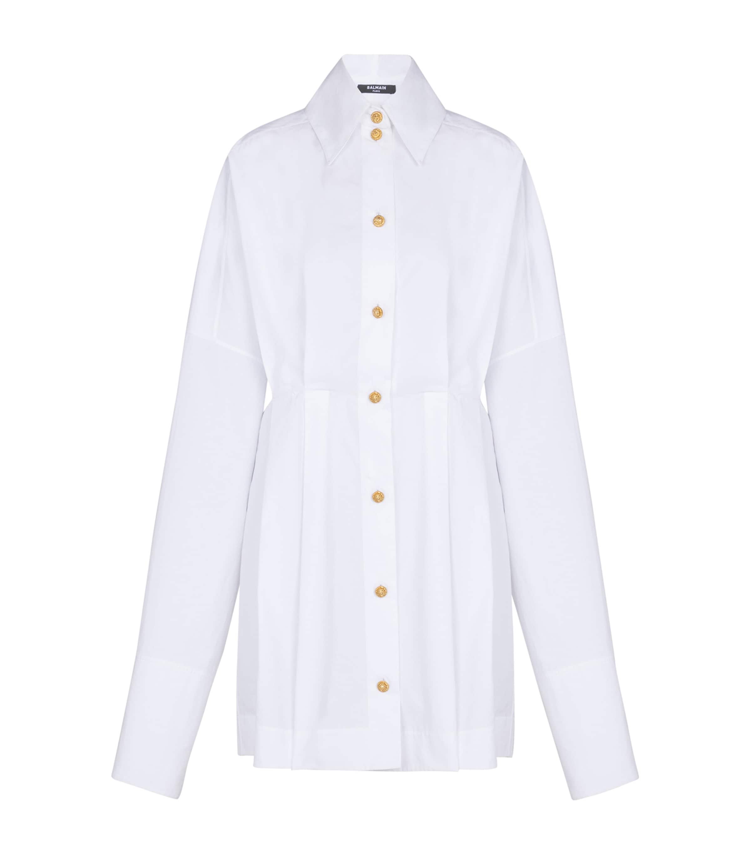 Cotton Poplin Shirt Dress