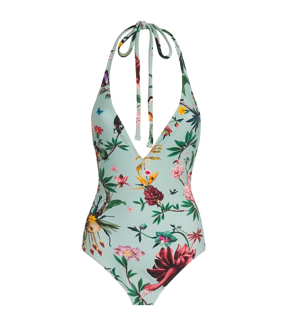 Floral Print Sexy Swimsuit
