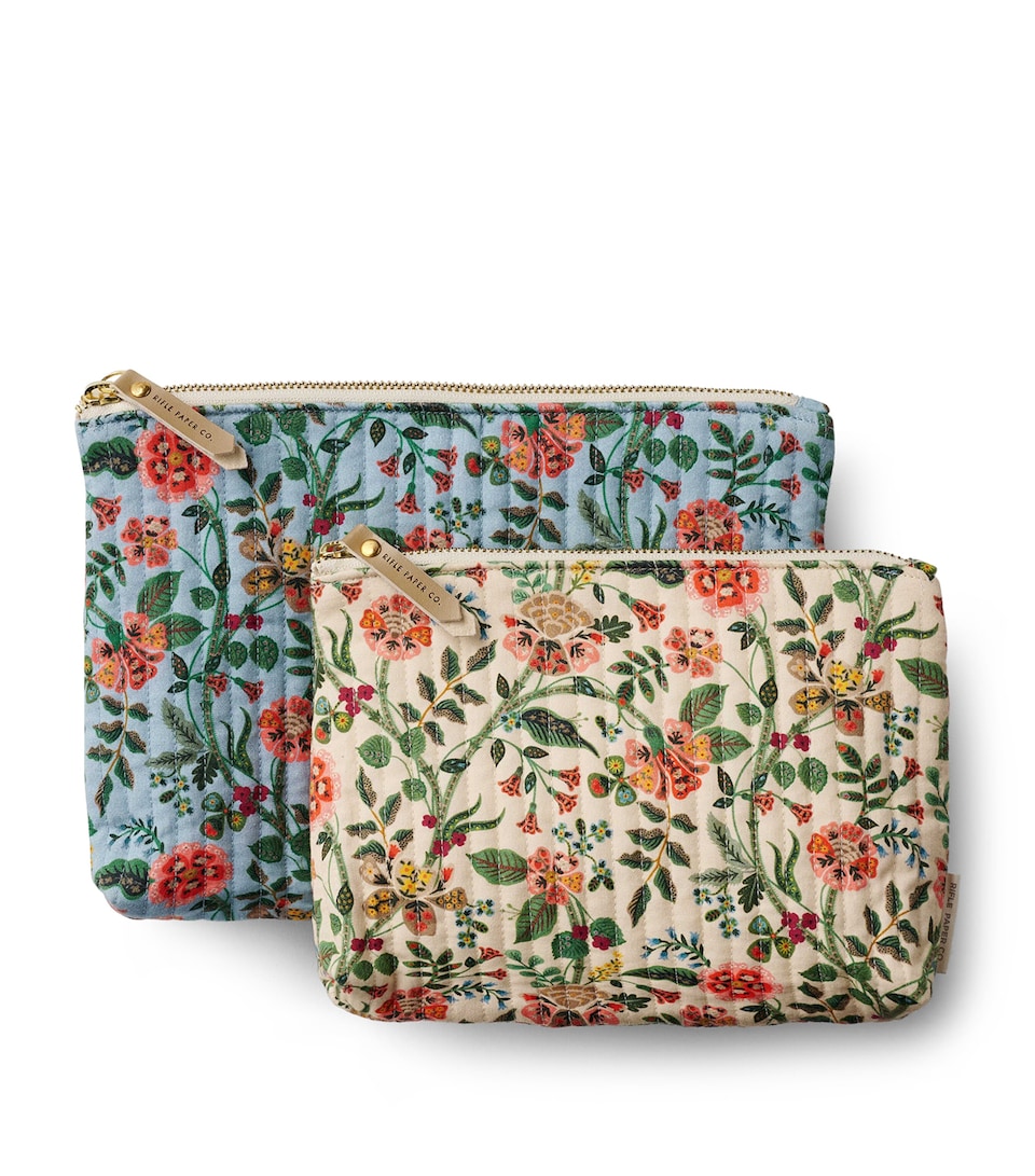 Rifle Paper Co. Set of 2 Gracie Pouches