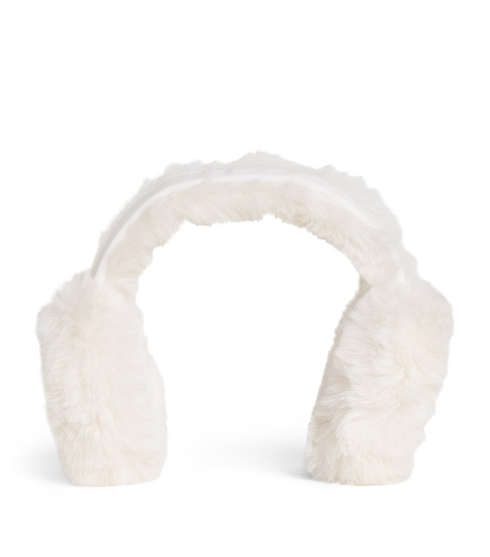 Faux-Suede Wireless Headphone Earmuffs