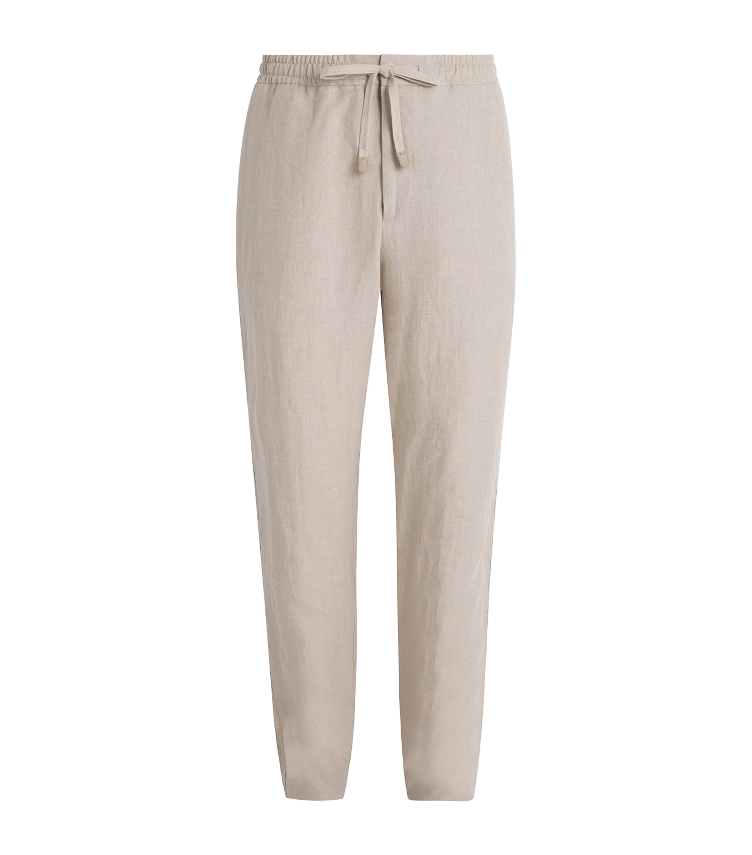 Linen Drawstring Trousers