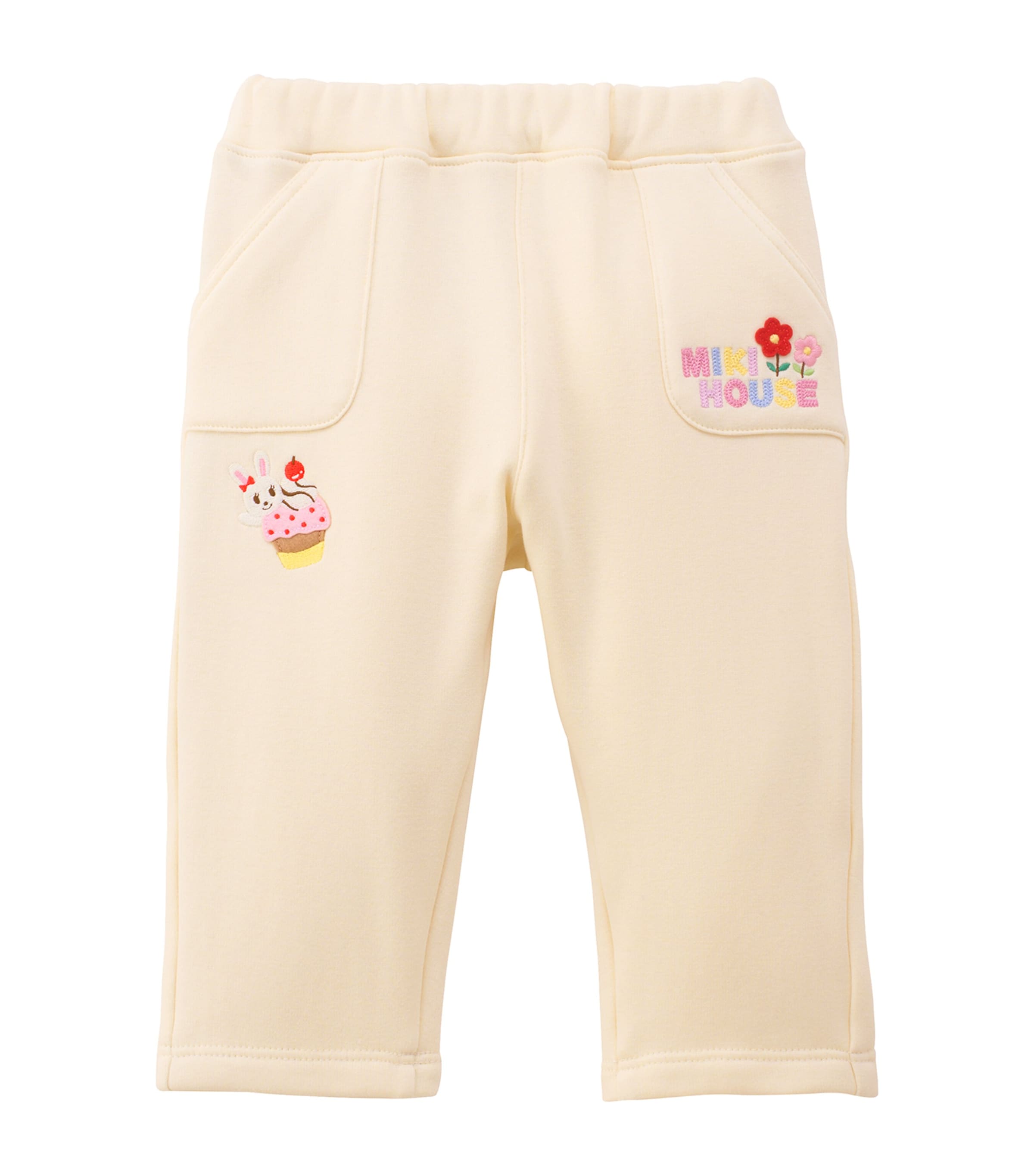 Miki House Jersey Appliqué Sweatpants (1-7 Years)
