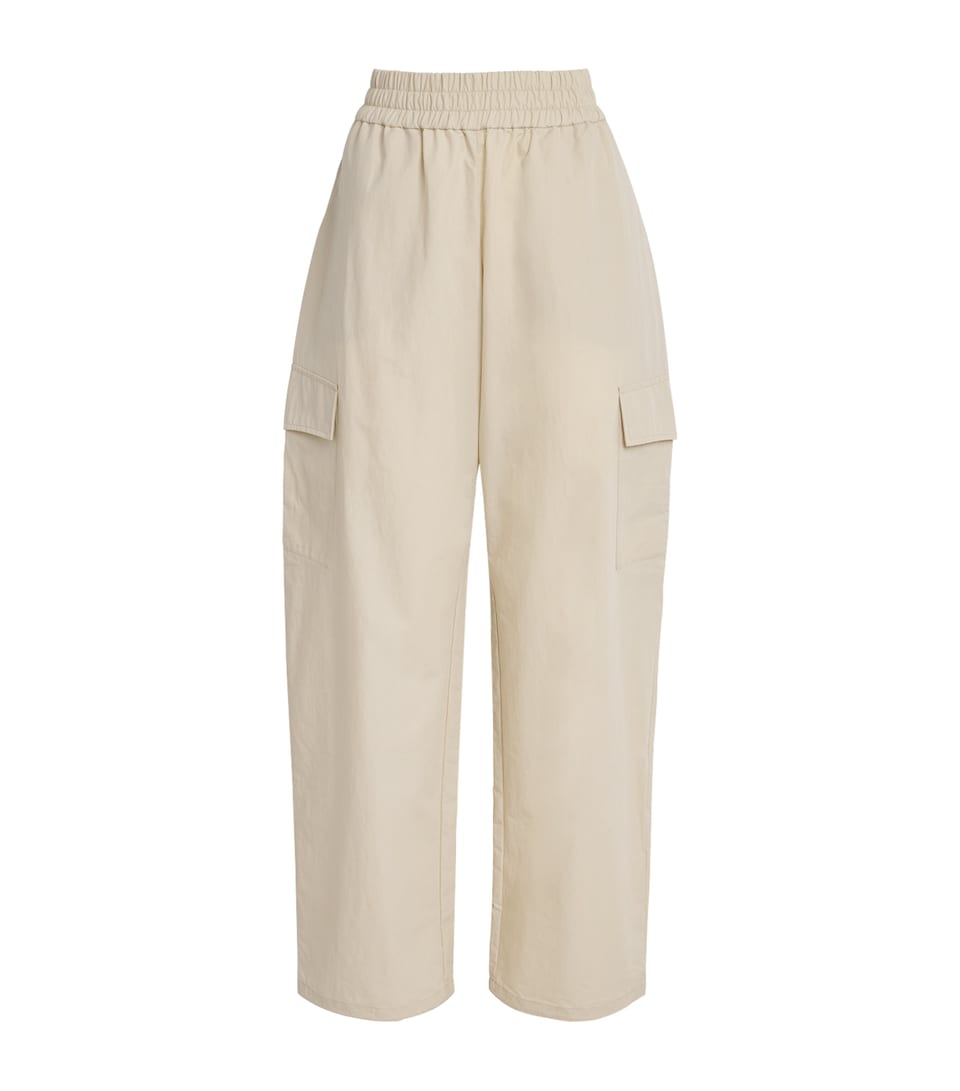 Stylein Womens Shea Cargo Trousers Cream