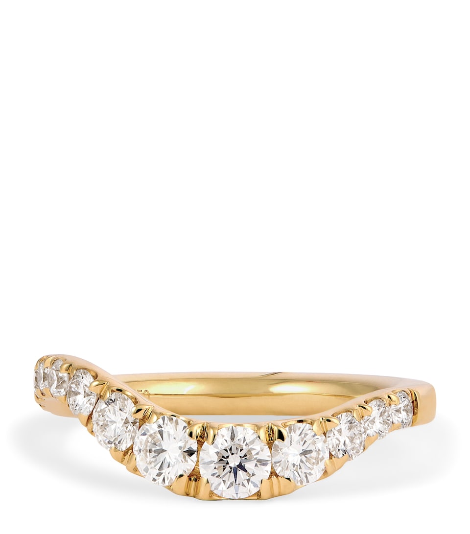 Yellow Gold and Diamond Clara Ring