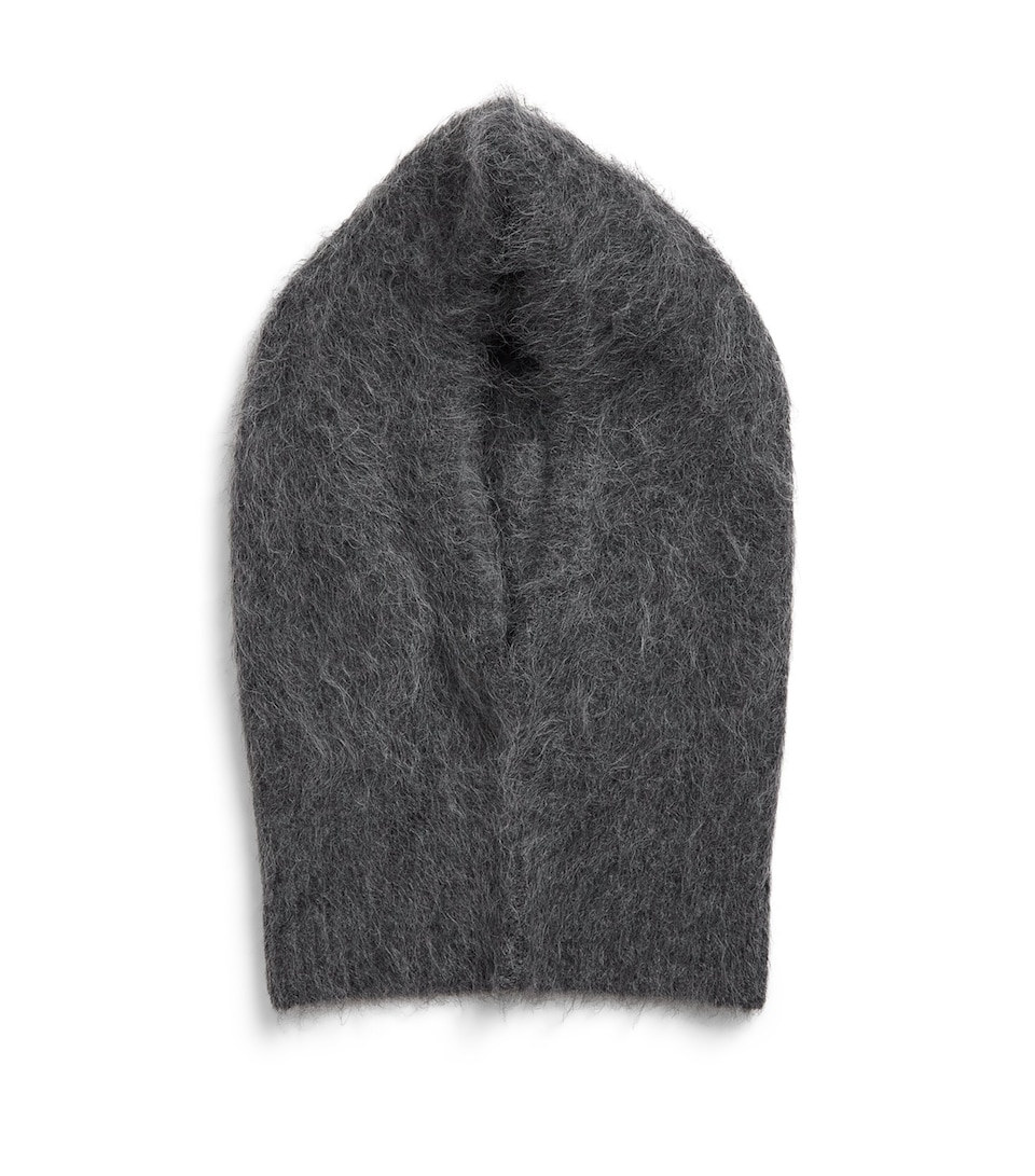 Alpaca-Blend Knit Balaclava