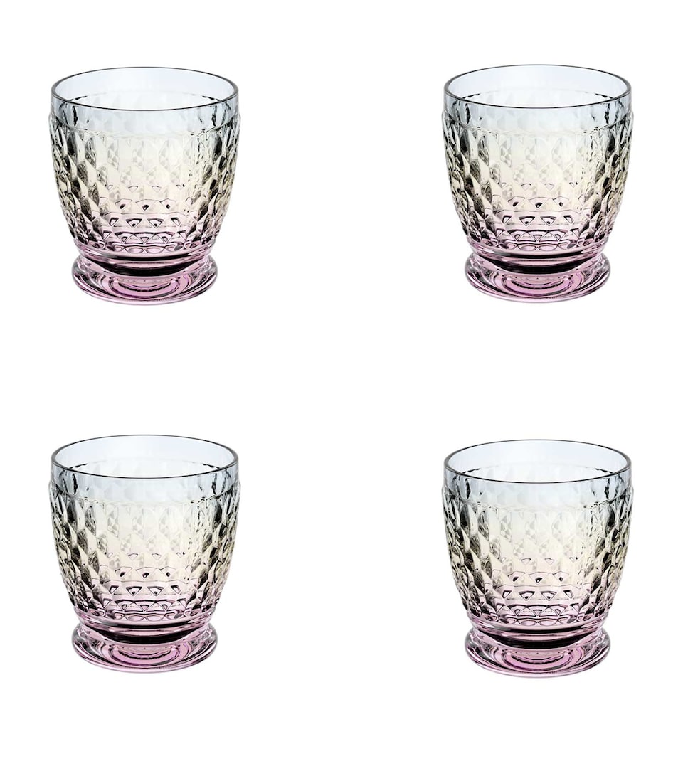 Set of 4 Boston Pearl Tumblers (200ml)