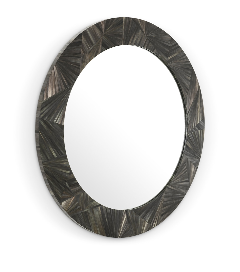 Eichholtz Straw Cassara Mirror Grey