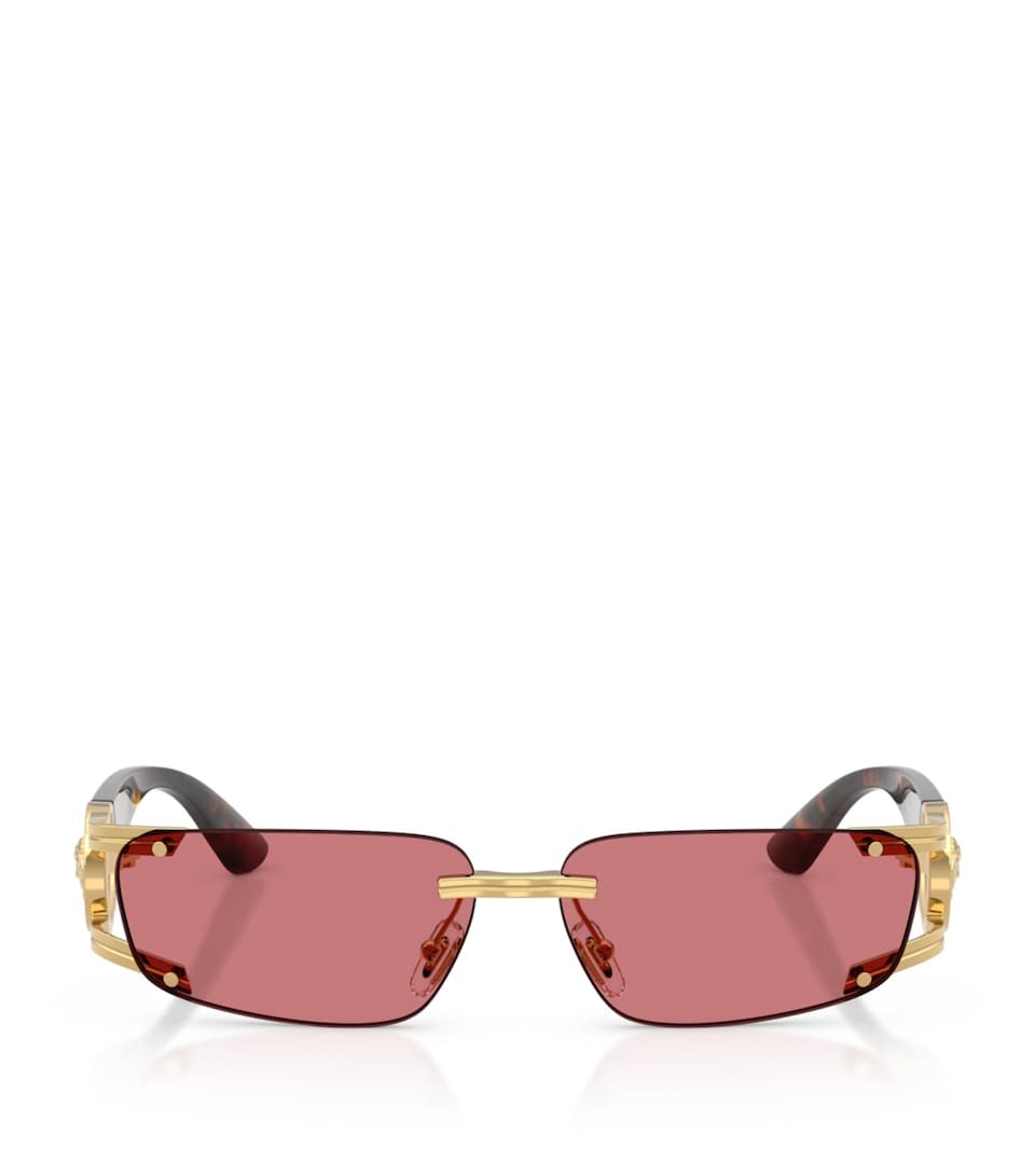 Versace Metal VE2291 Rectangle Sunglasses