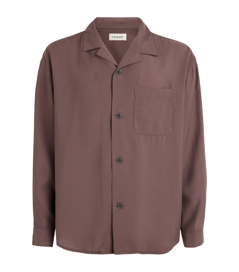 FRAME Mens Camp Collar Shirt Dsmv