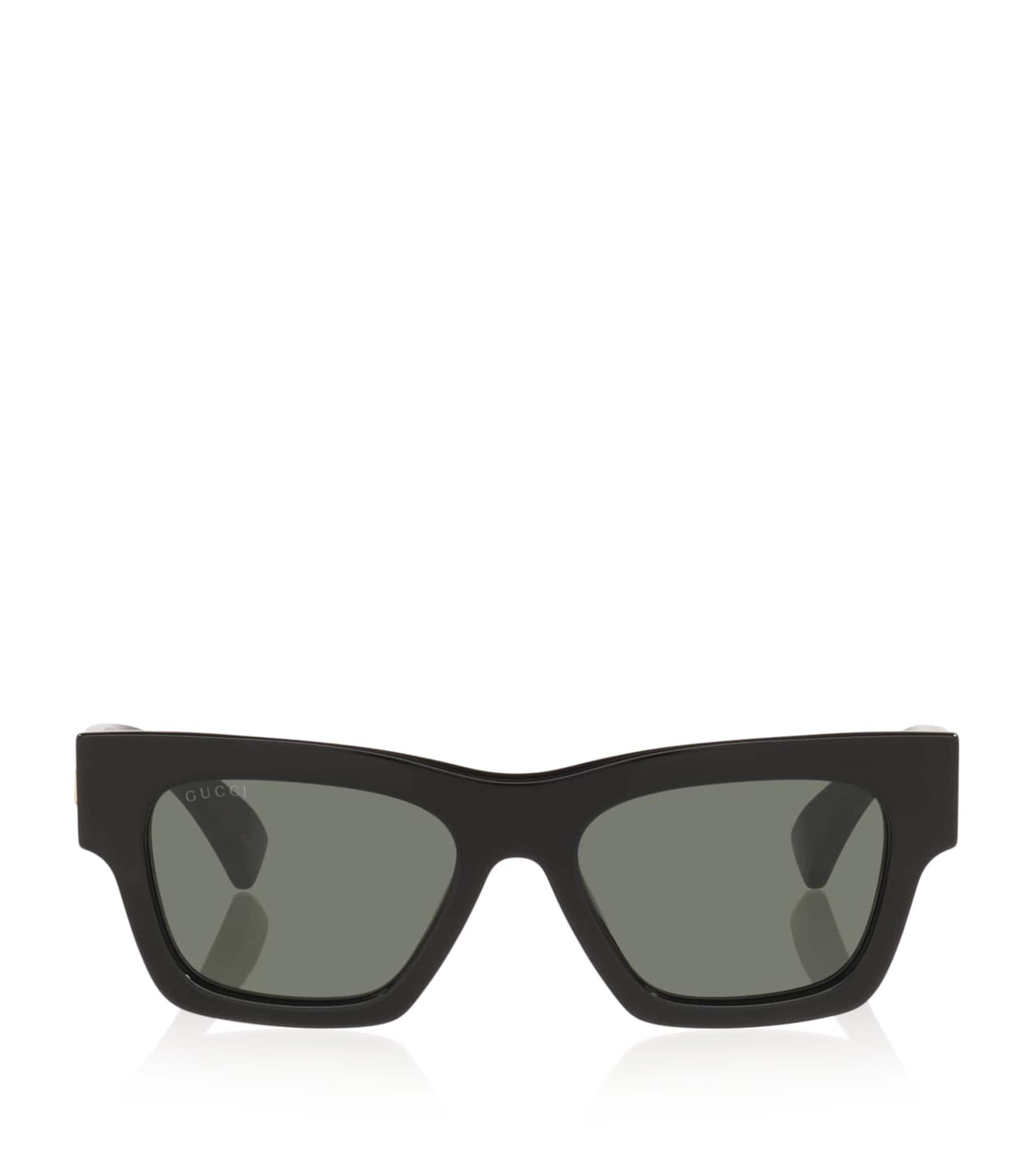 Gucci Rectangular Sunglasses Black