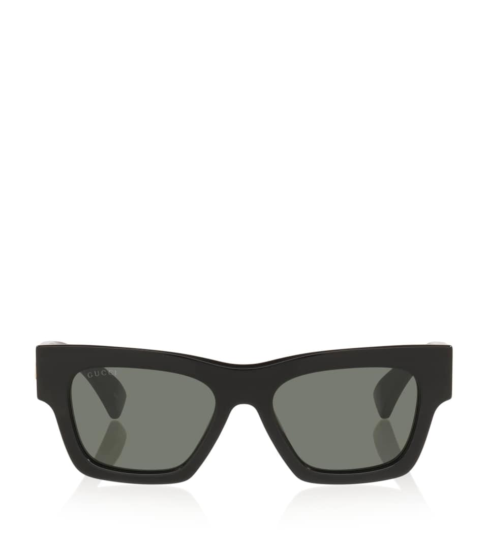Gucci Rectangular Sunglasses Black
