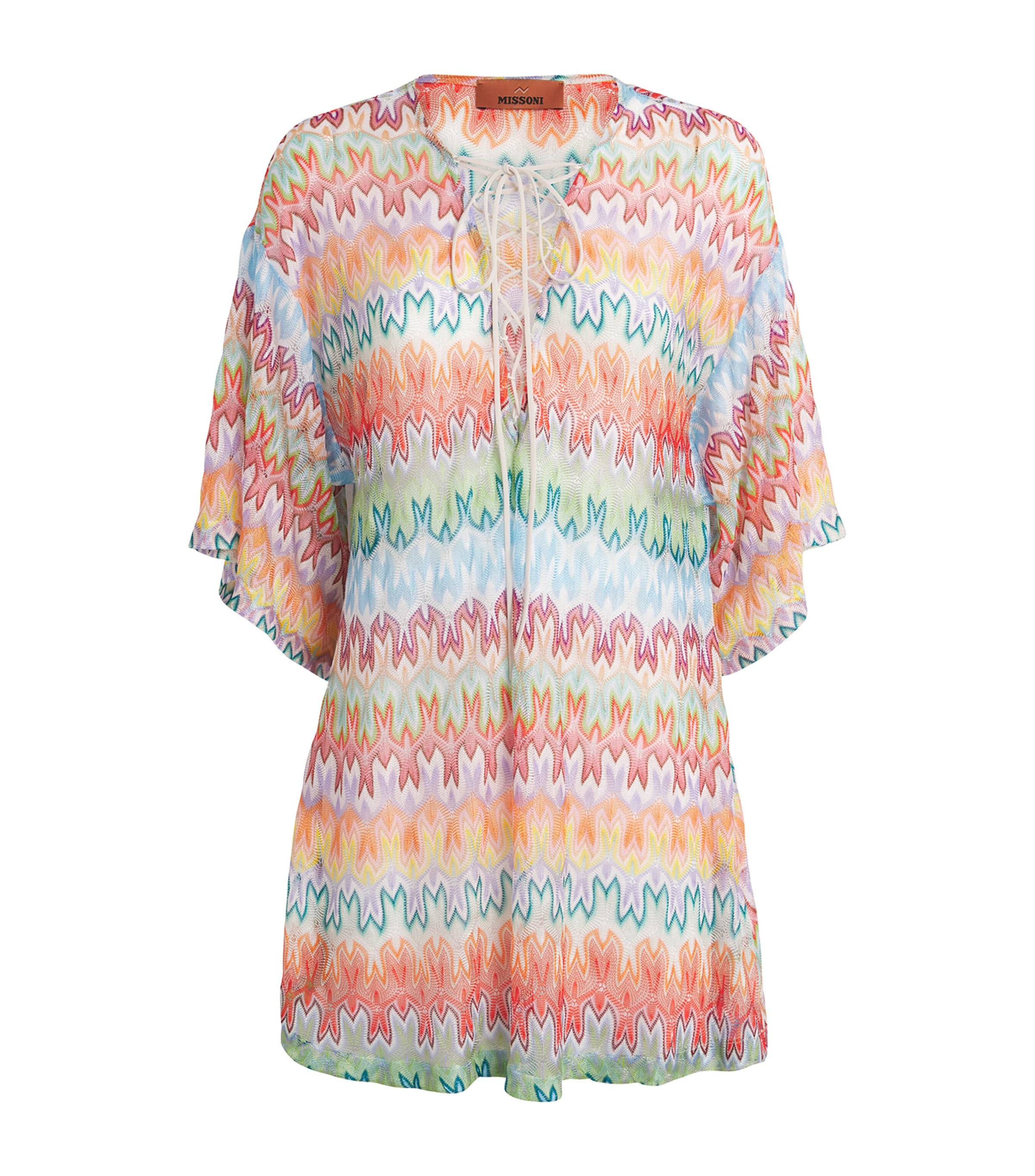 Zigzag Mini Kaftan