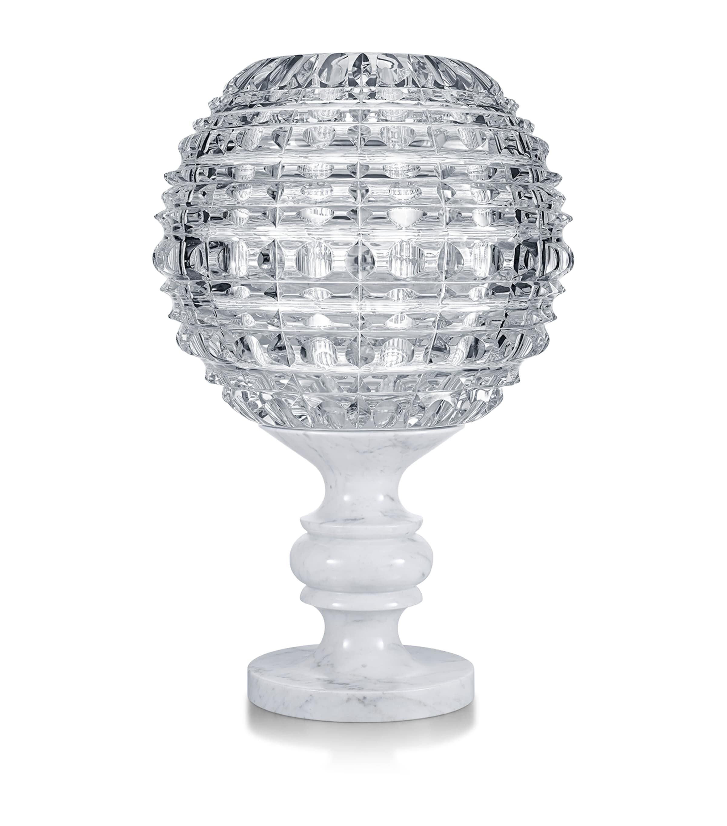 Baccarat Crystal New Antique Solar Vase (68cm) Clear