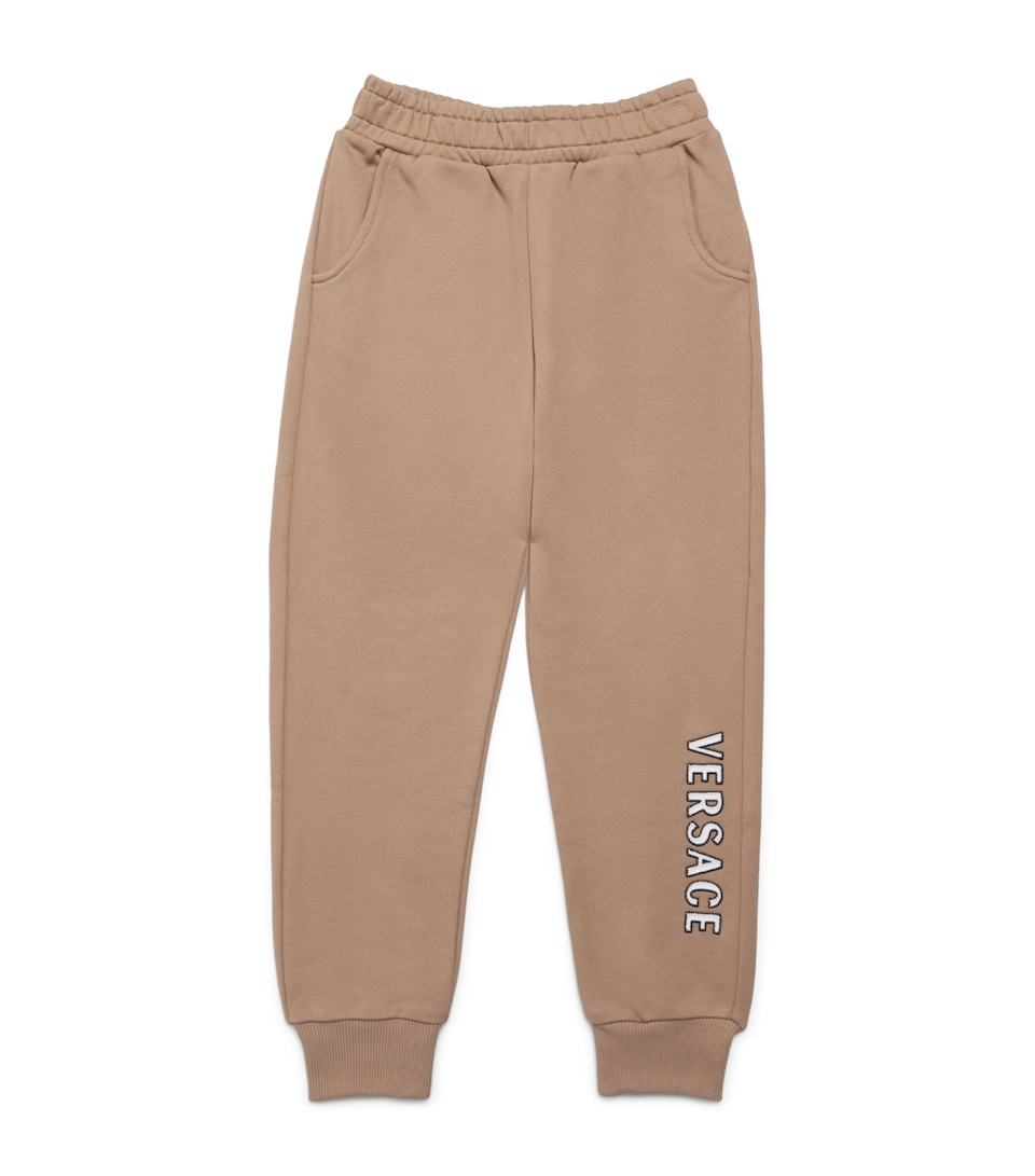 Versace Kids Cotton Logo Sweatpants (2-14 Years)