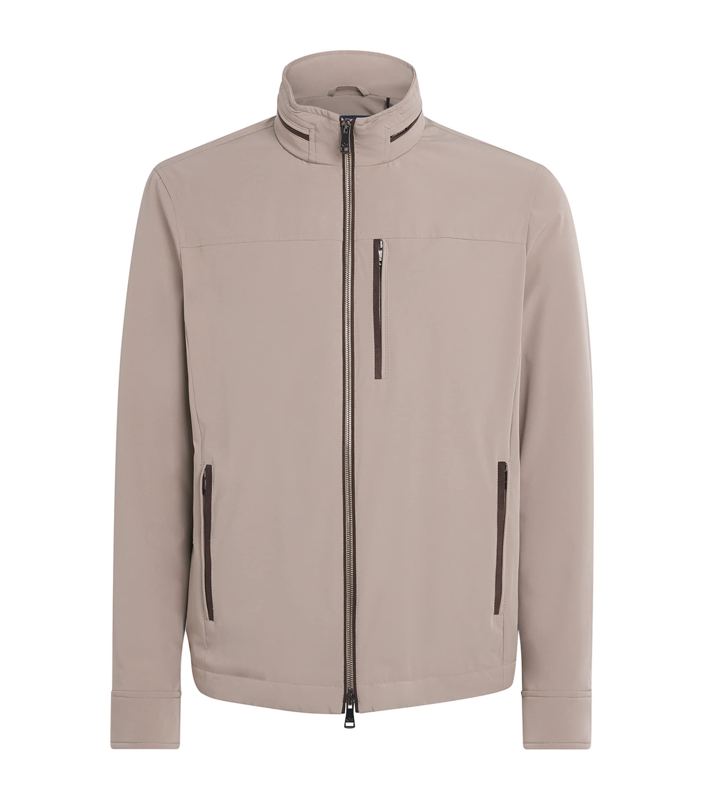 Paul & Shark Mens Technical Padded Jacket Beige