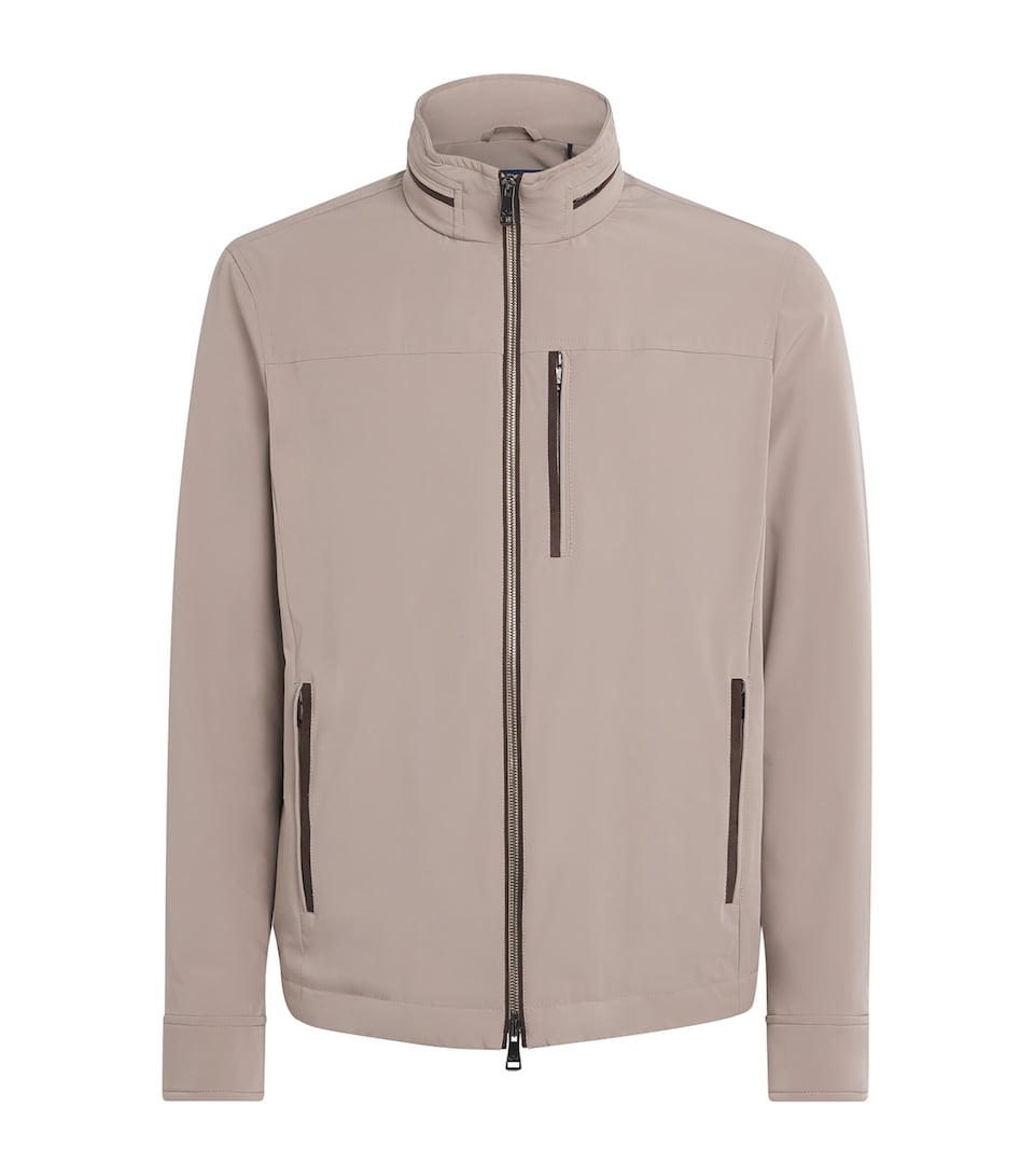 Paul & Shark Mens Technical Padded Jacket Beige