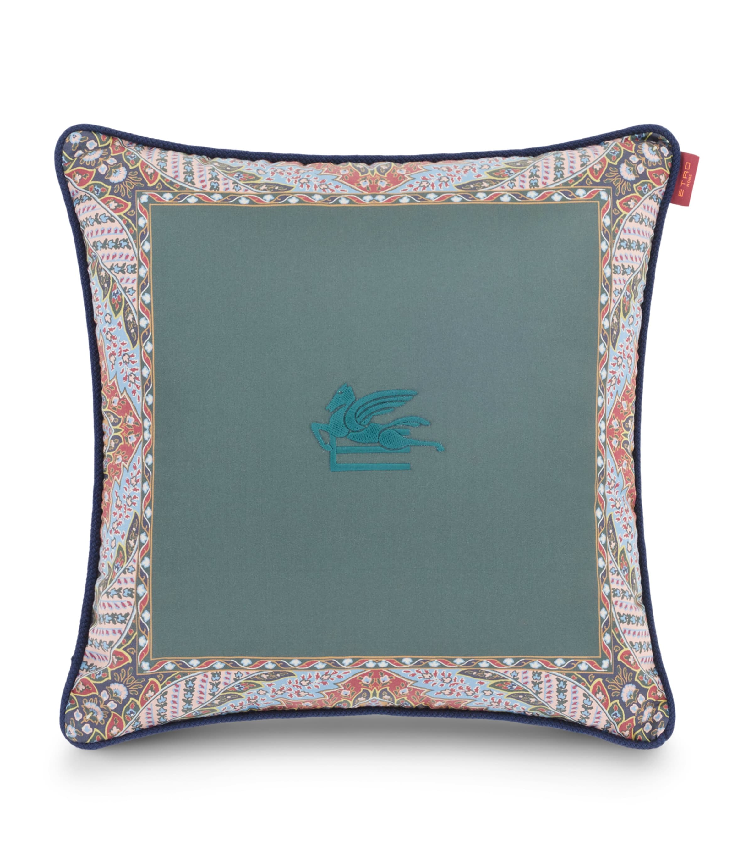 Cotton Embroidered Boyd Cushion (45cm x 45cm)