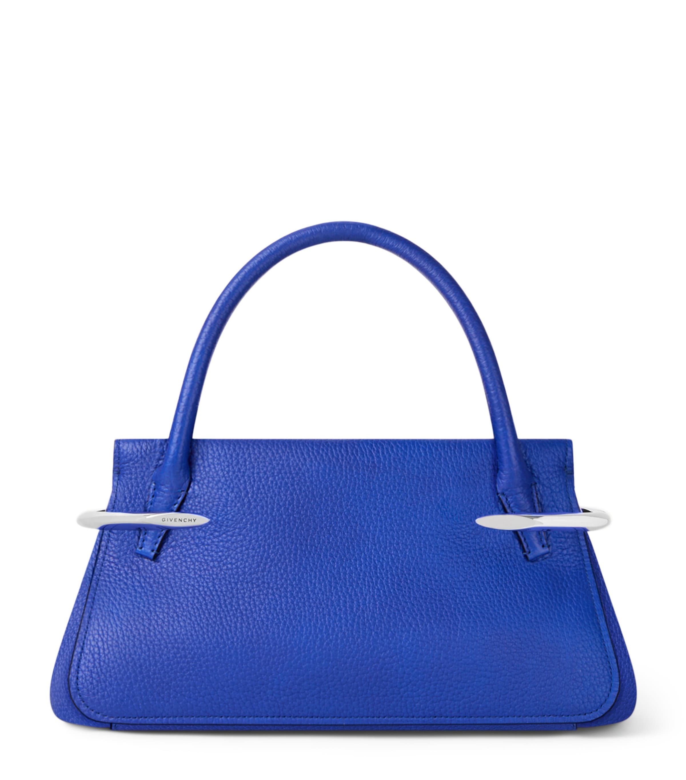 Mini Leather Pinch Top-Handle Bag