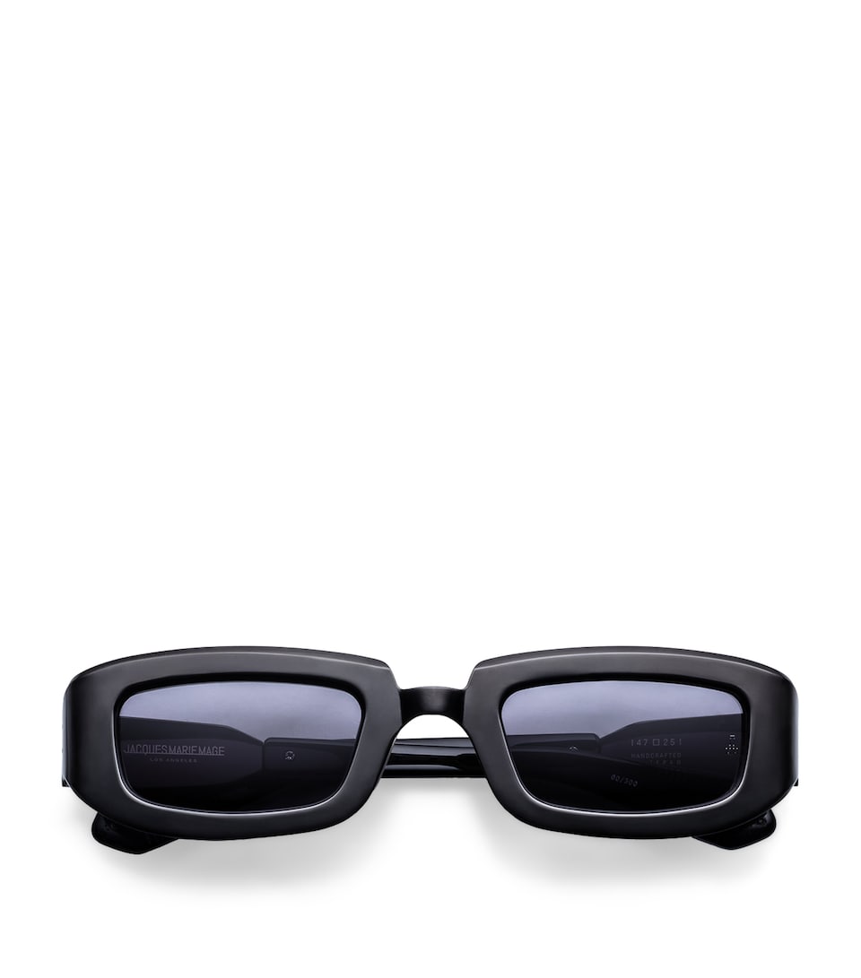 Jacques Marie Mage Titanium Ryder Sunglasses Black