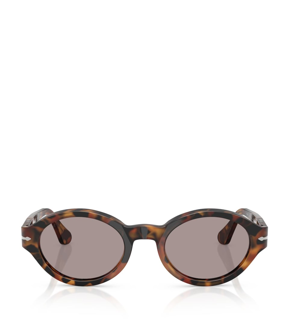 Persol Acetate Loris Oval Sunglasses