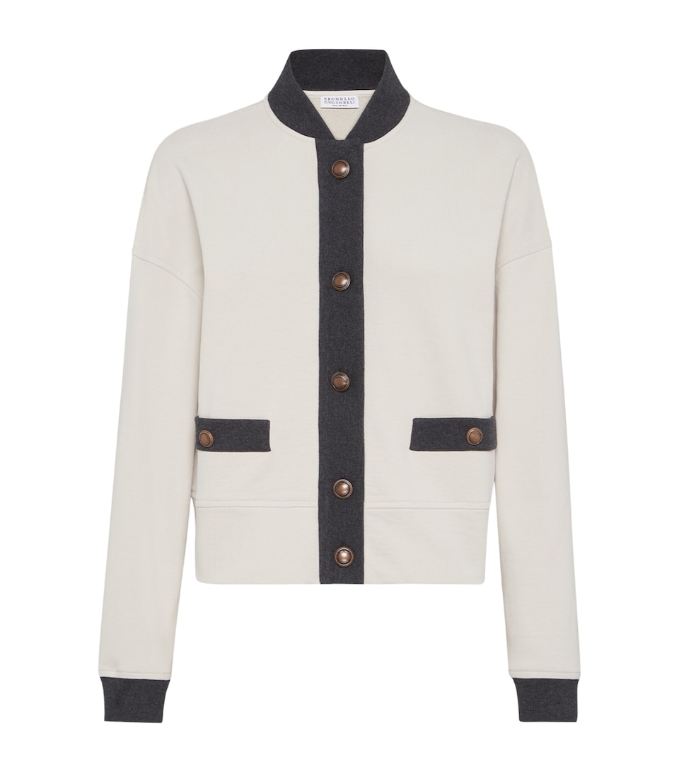 Cotton Terry Cardigan