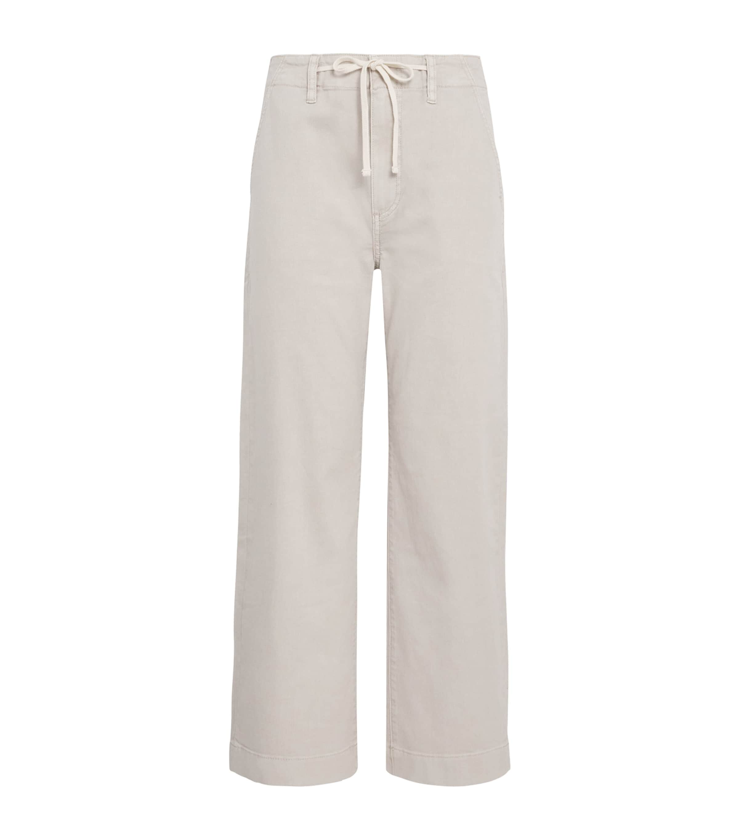 PAIGE Womens Arellia High-Rise Barrel-Leg Jeans Vintage Pumice Stone