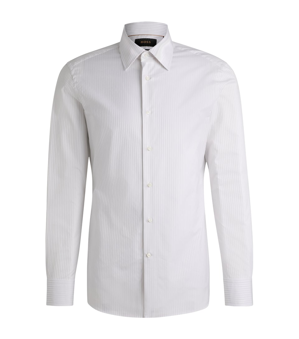 Regenerative Cotton Striped Shirt