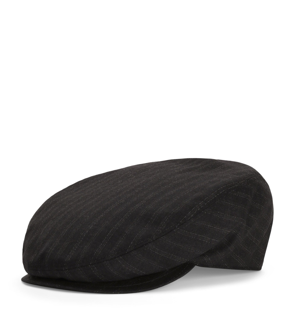 Virgin Wool Flat Cap