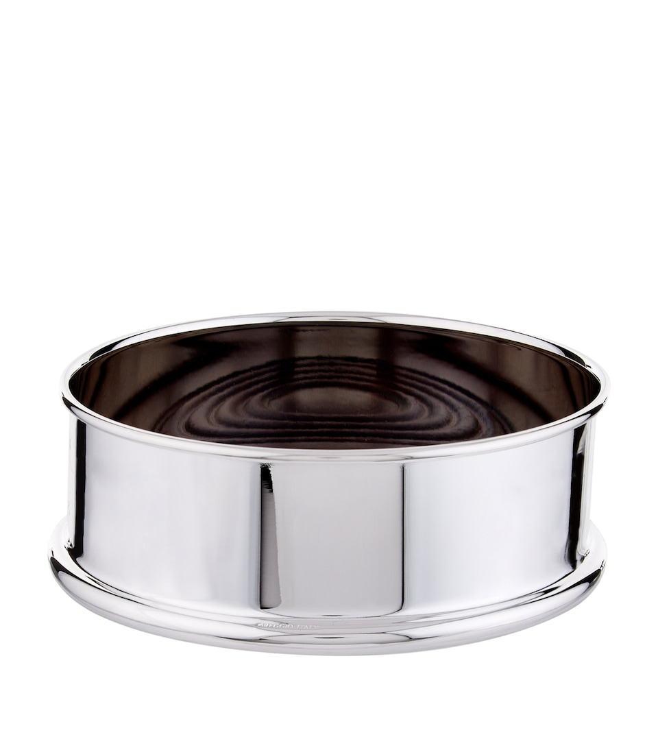 Silver Plated Georgian Bottle Coaster