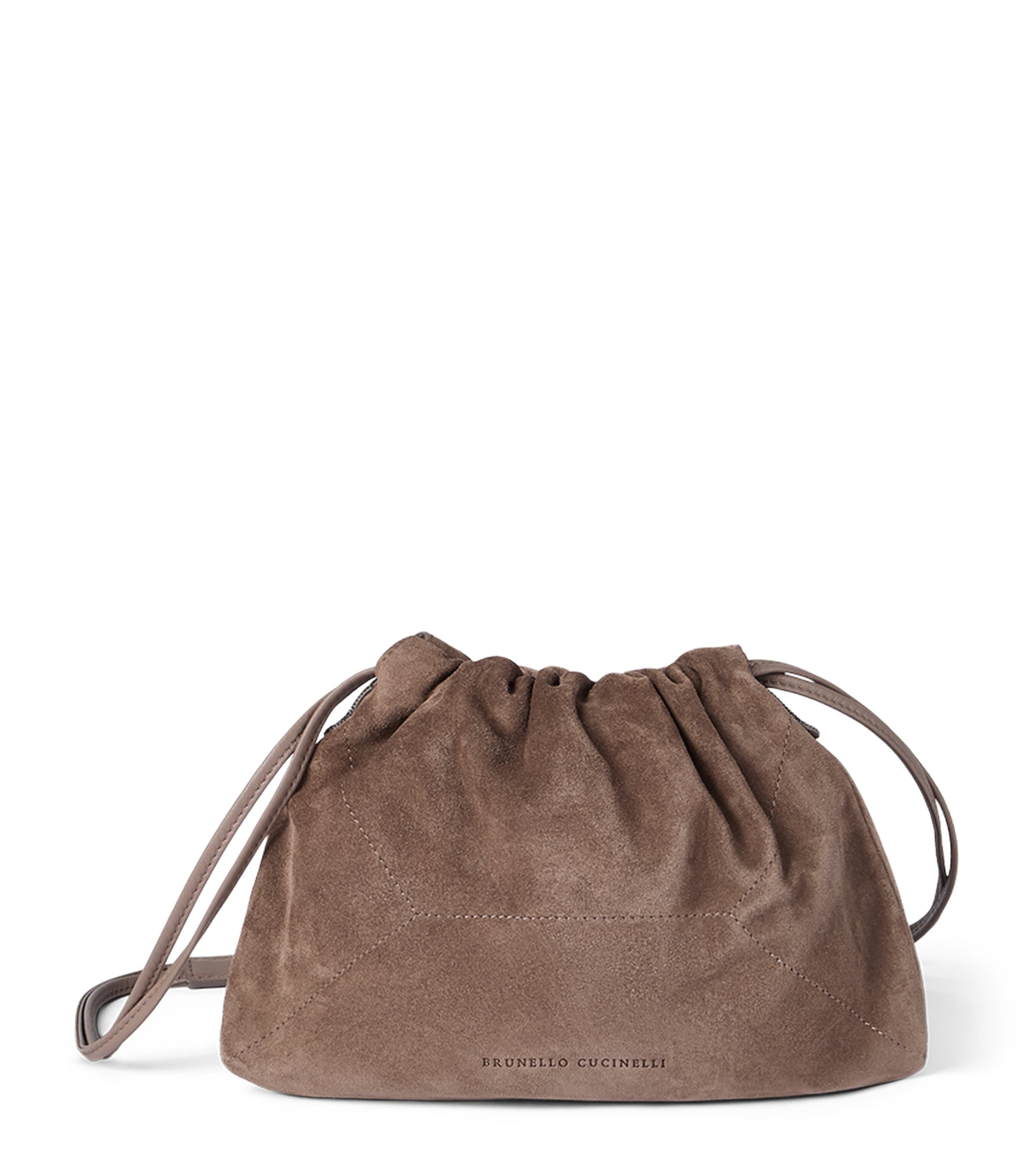 Suede BC Duo Pouch