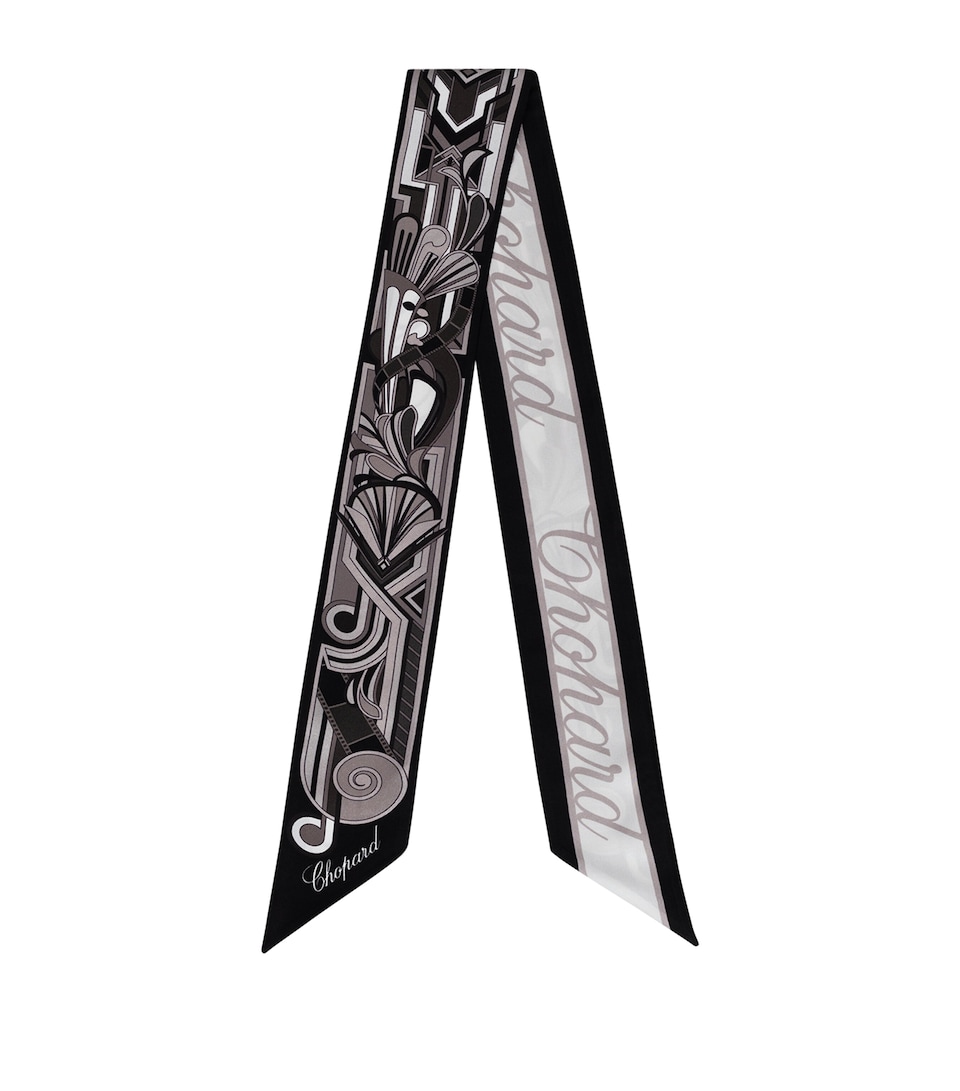 Organic Silk Printed Scarf