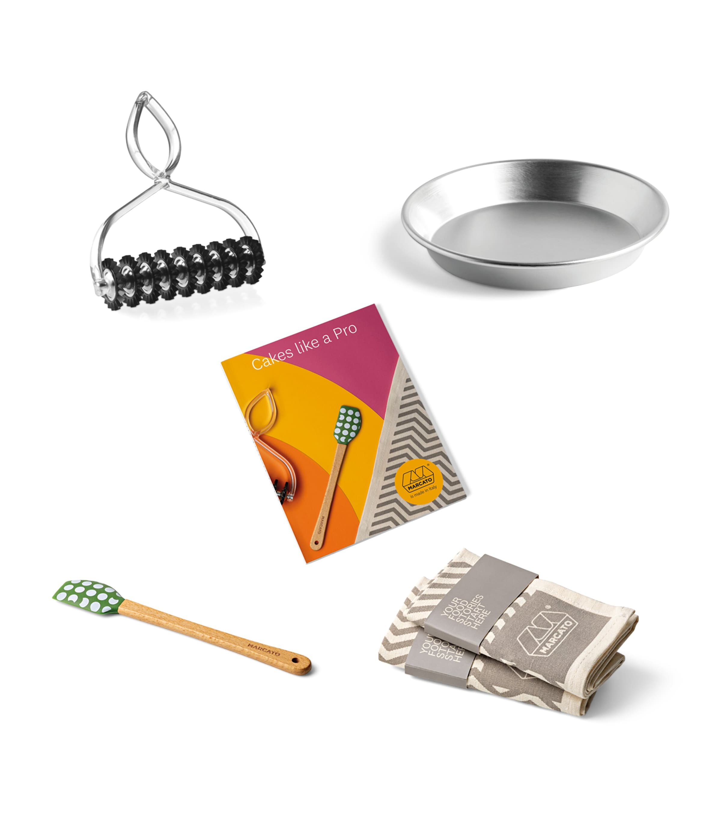 Marcato Cakes Like a Pro Set Orange