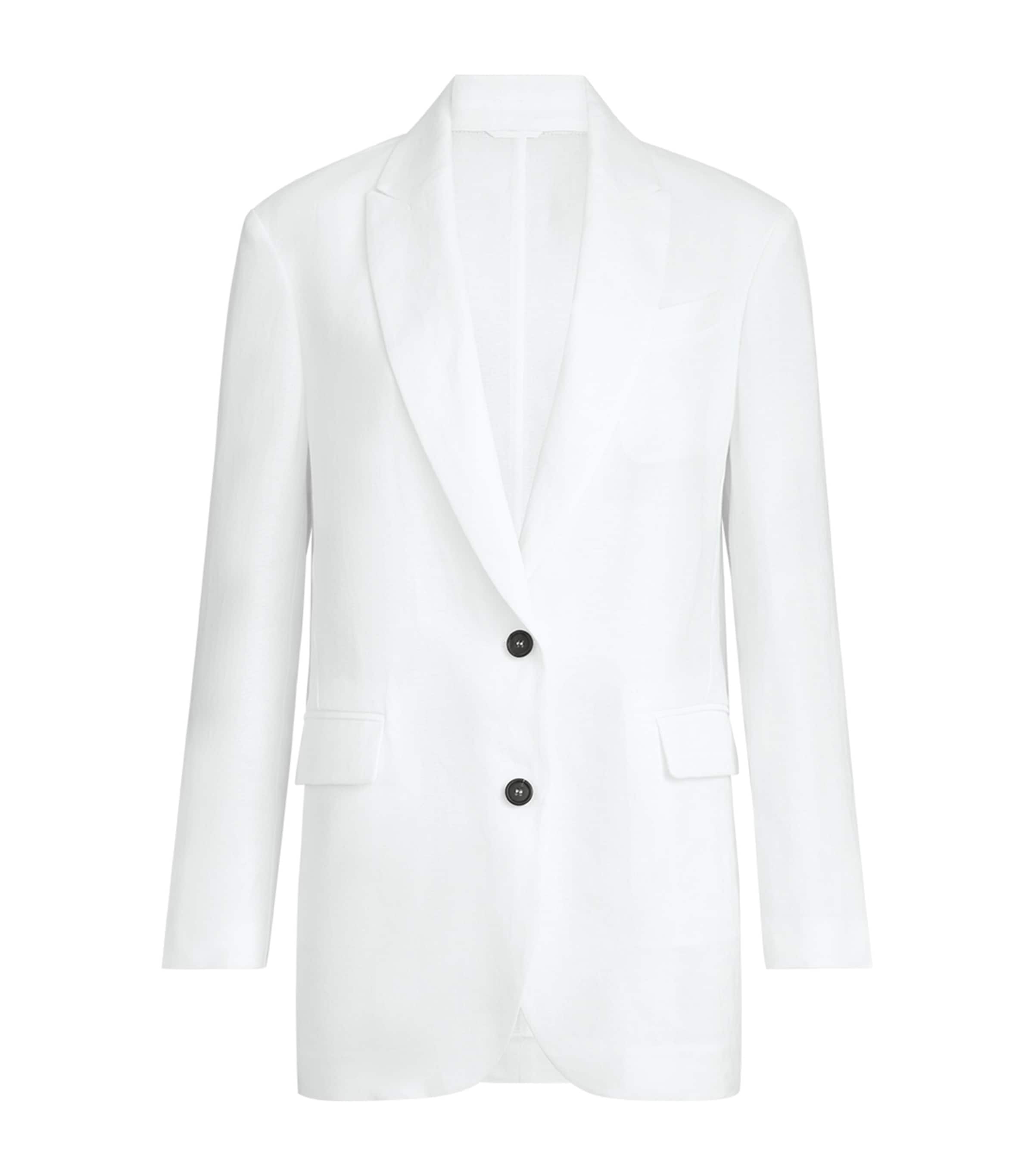 Brunello Cucinelli Womens Cotton Single-Breasted Blazer