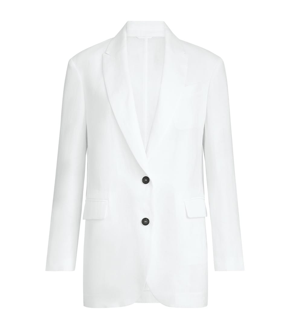 Brunello Cucinelli Womens Cotton Single-Breasted Blazer