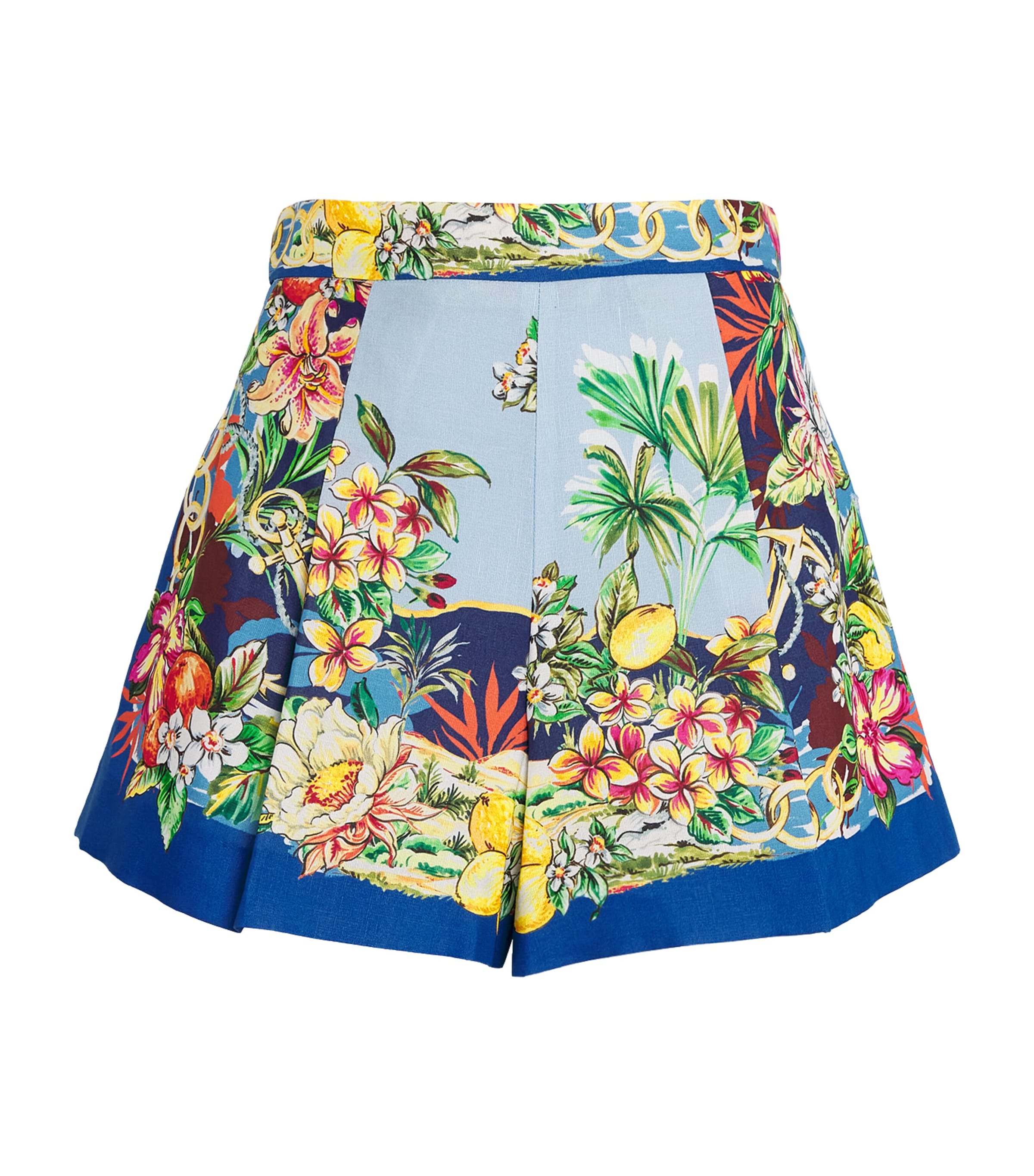 ショートパンツ Dolce & Gabbana Floral bermuda shorts (FTAM7THI1W4 HF5JC) Floral-print silk shorts in Print for Men | Dolce&Gabbana®