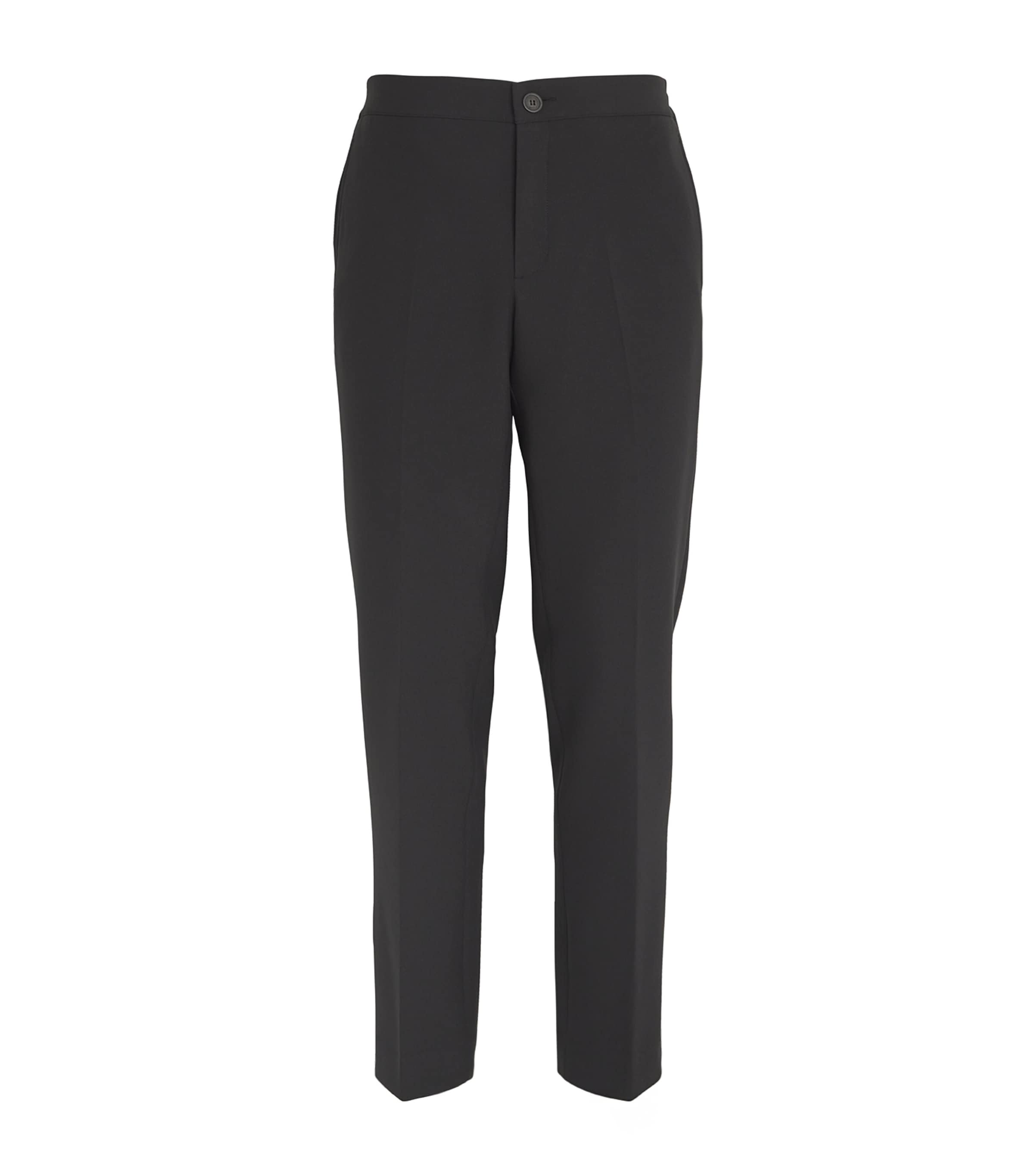 Jersey Straight Tailored Trousers