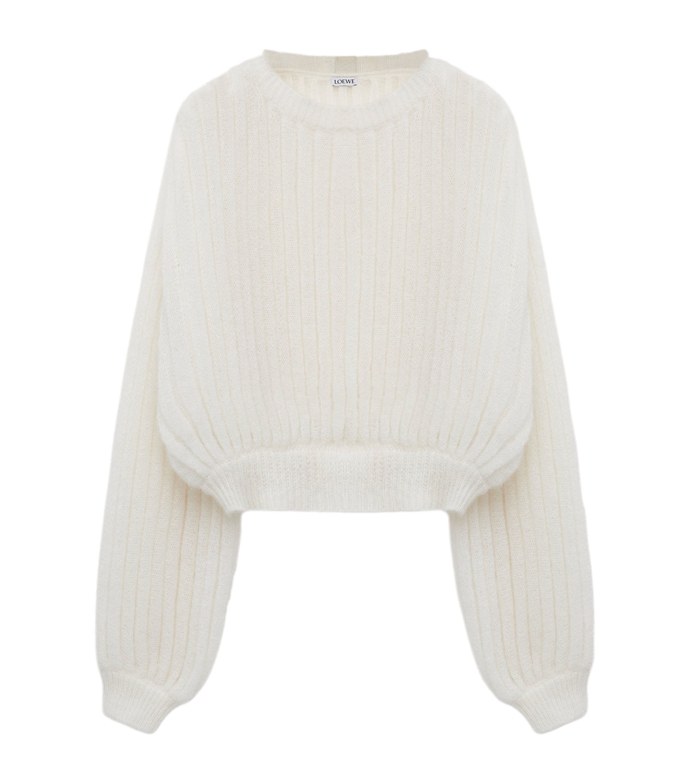 Ribbed Balloon Sweater