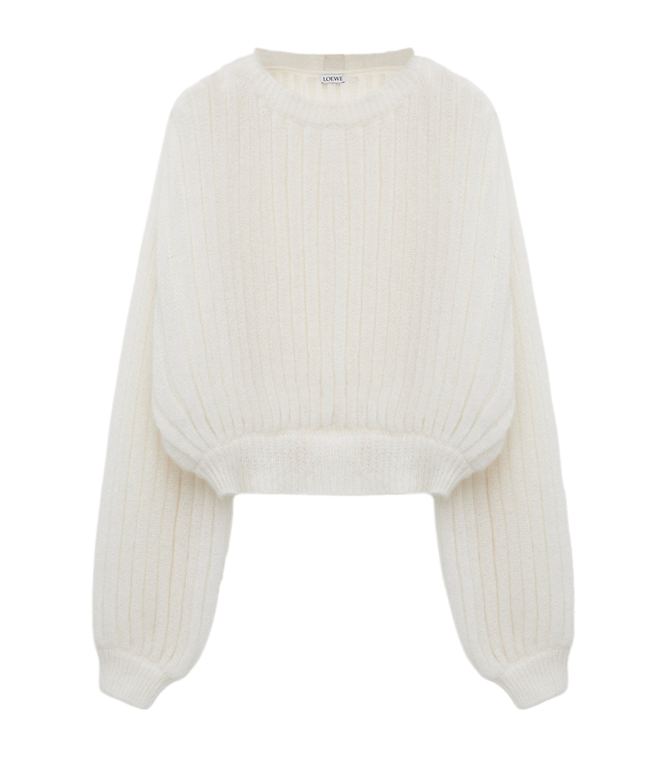 Ribbed Balloon Sweater